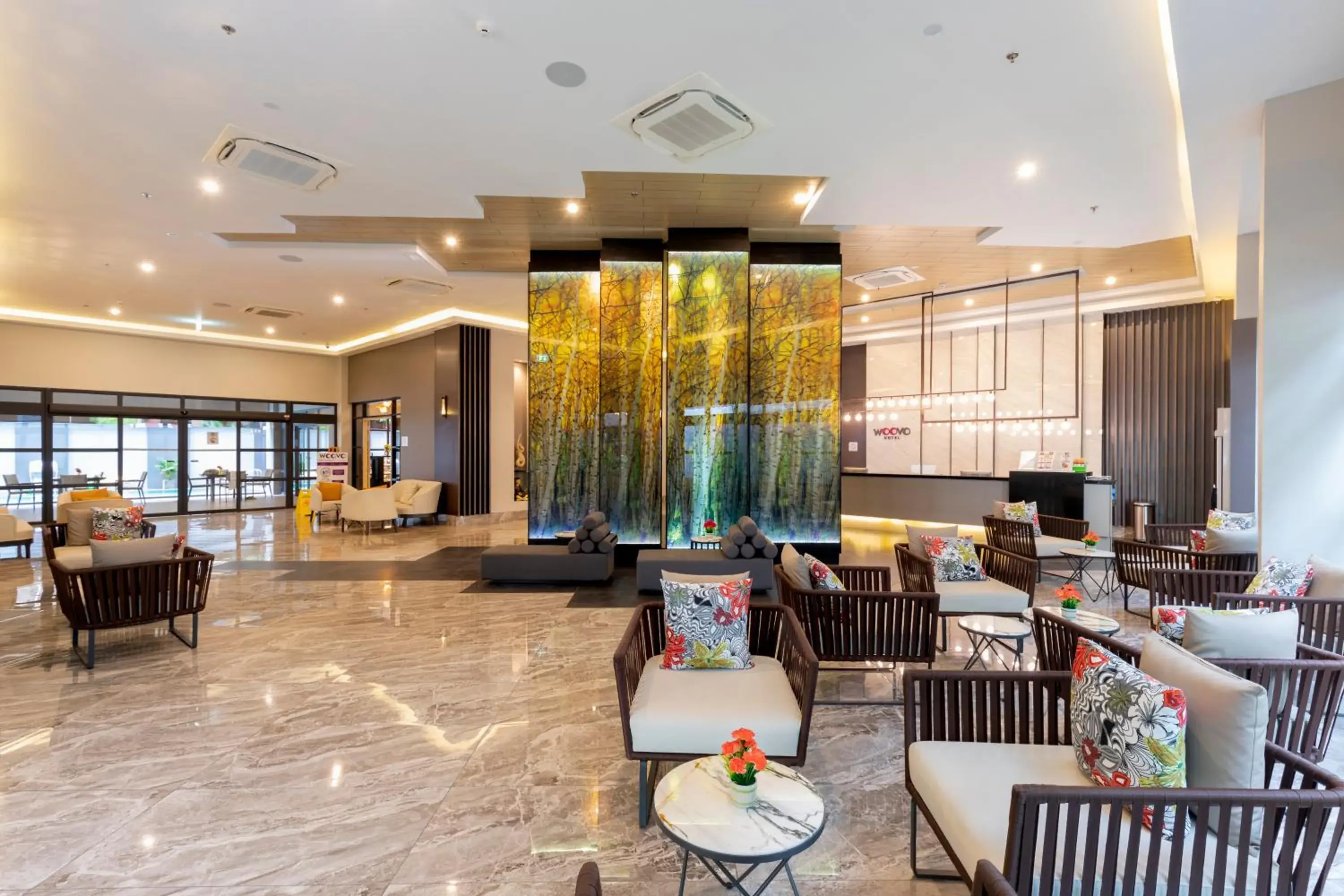 Lobby or reception in WOOVO Phuket Patong - by Swandor Lobby or reception in WOOVO Phuket Patong - by Swandor