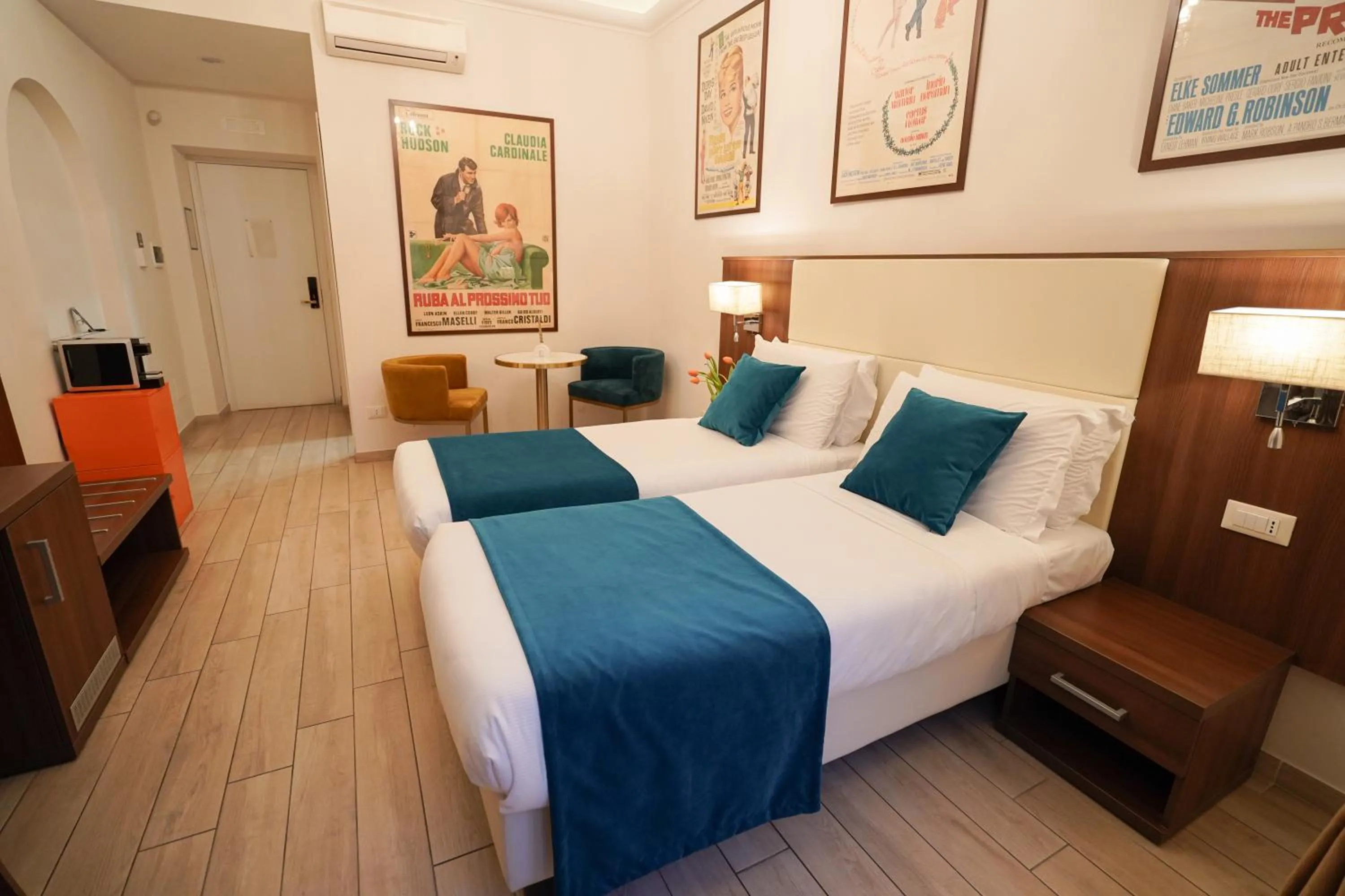 Bed in Archi di Roma Guest House