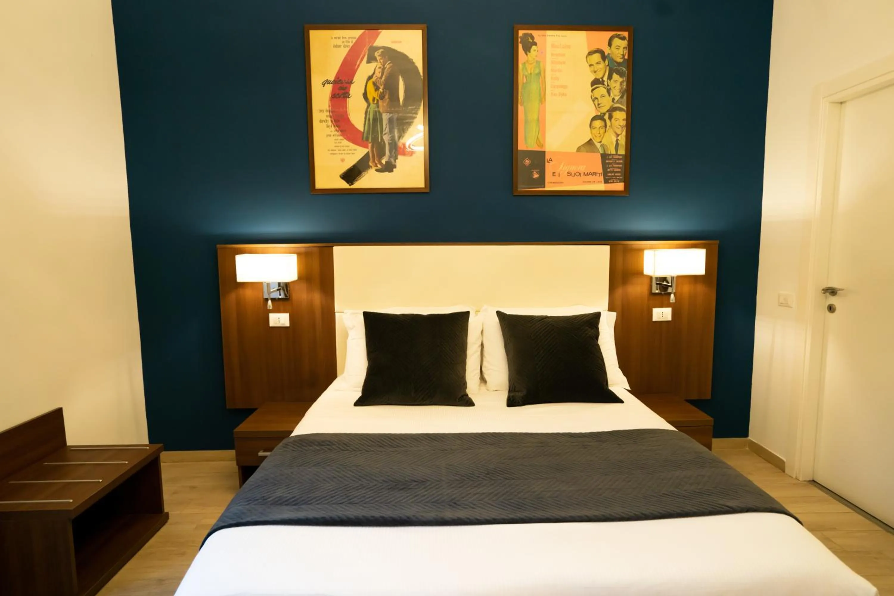 Bed in Archi di Roma Guest House