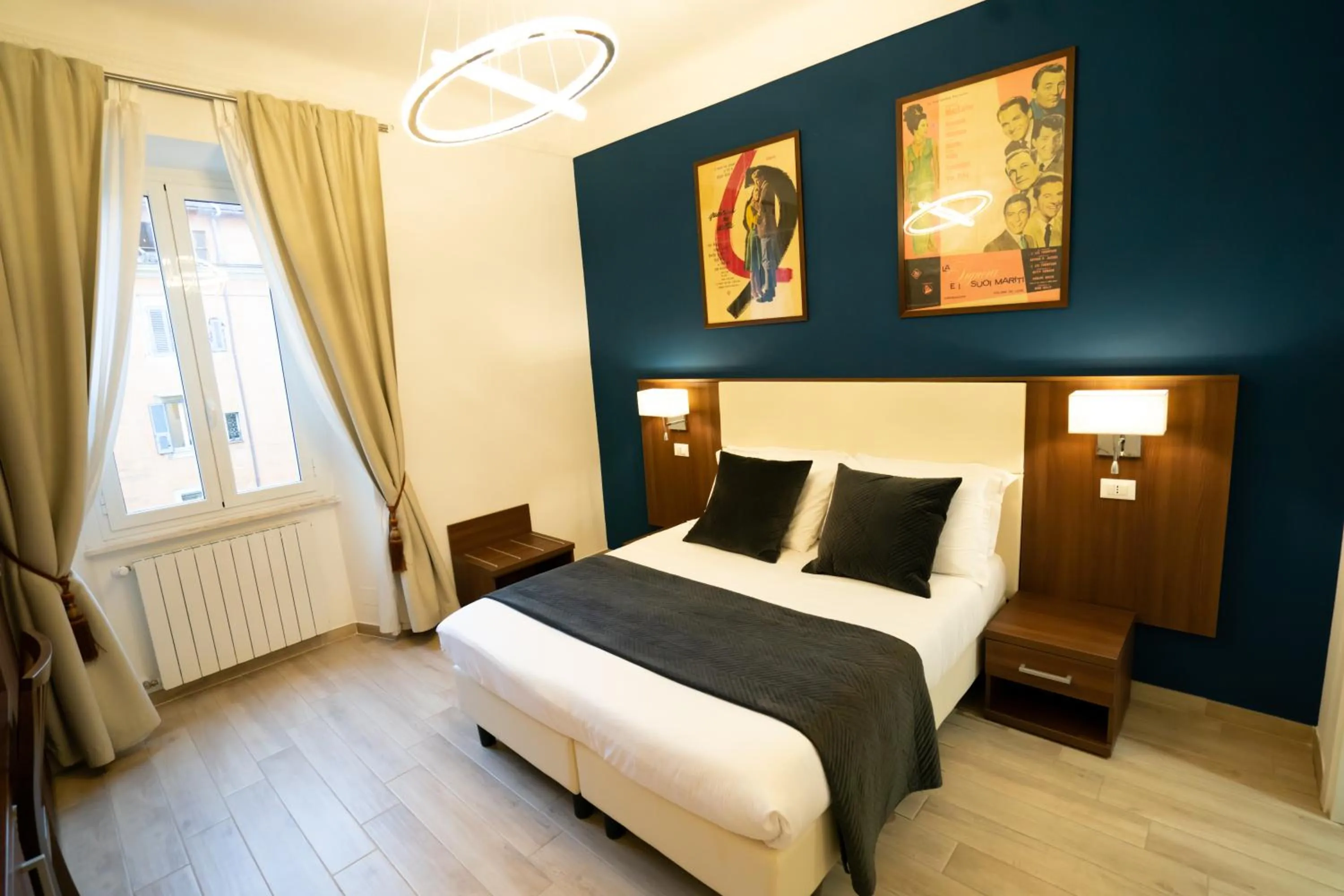 Bed in Archi di Roma Guest House