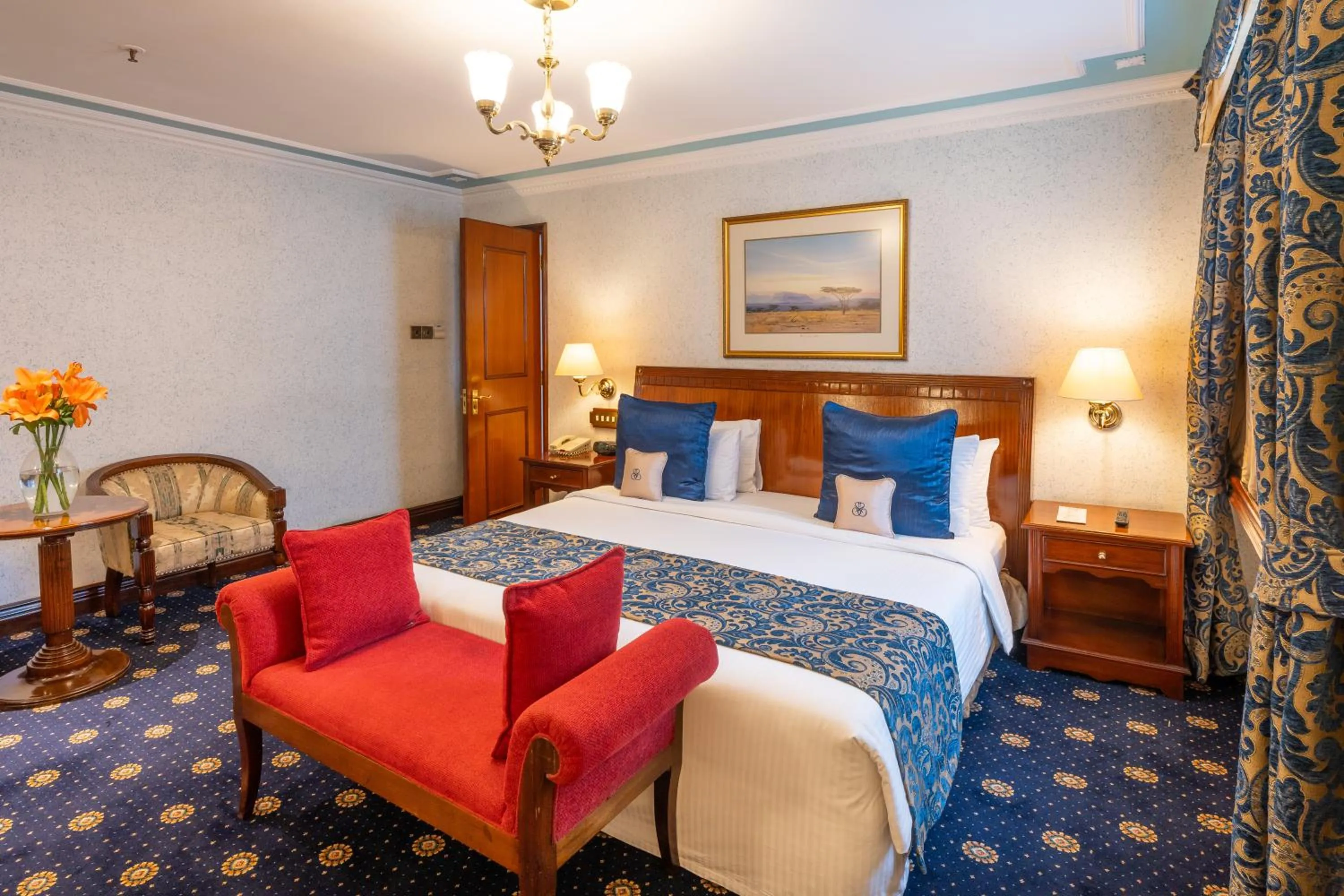 Bed in Sarova Stanley