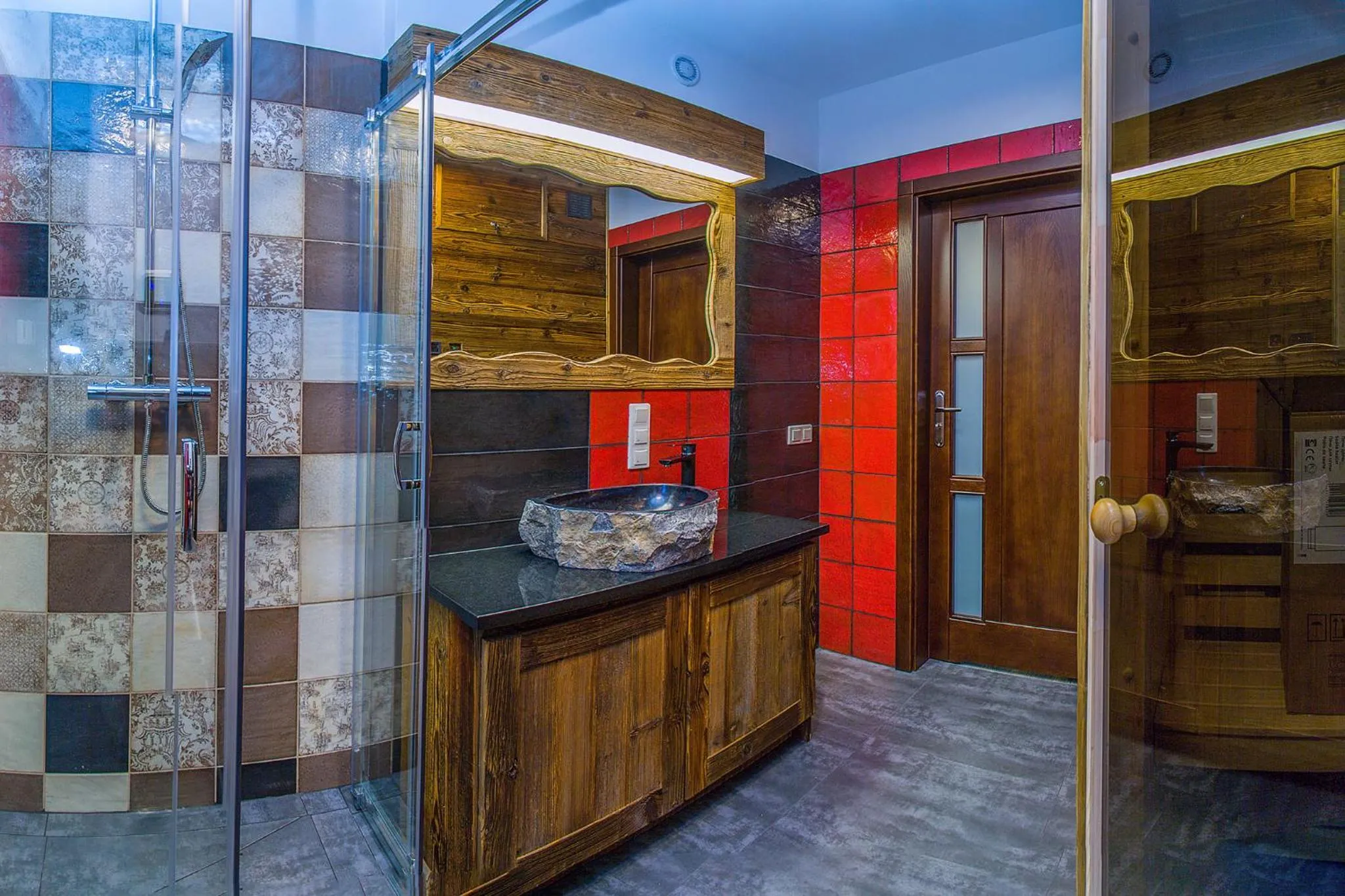 Shower in Jaworczański Raj pod Wysoką - z Sauną przy Wyciągu