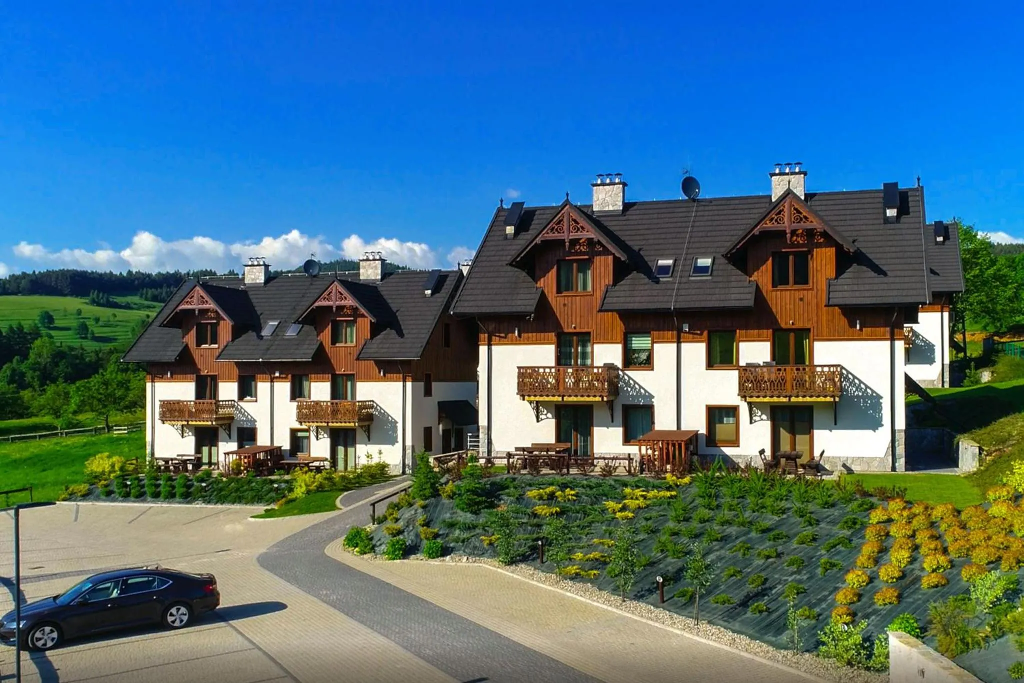 Facade/entrance in Jaworczański Raj pod Wysoką - z Sauną przy Wyciągu