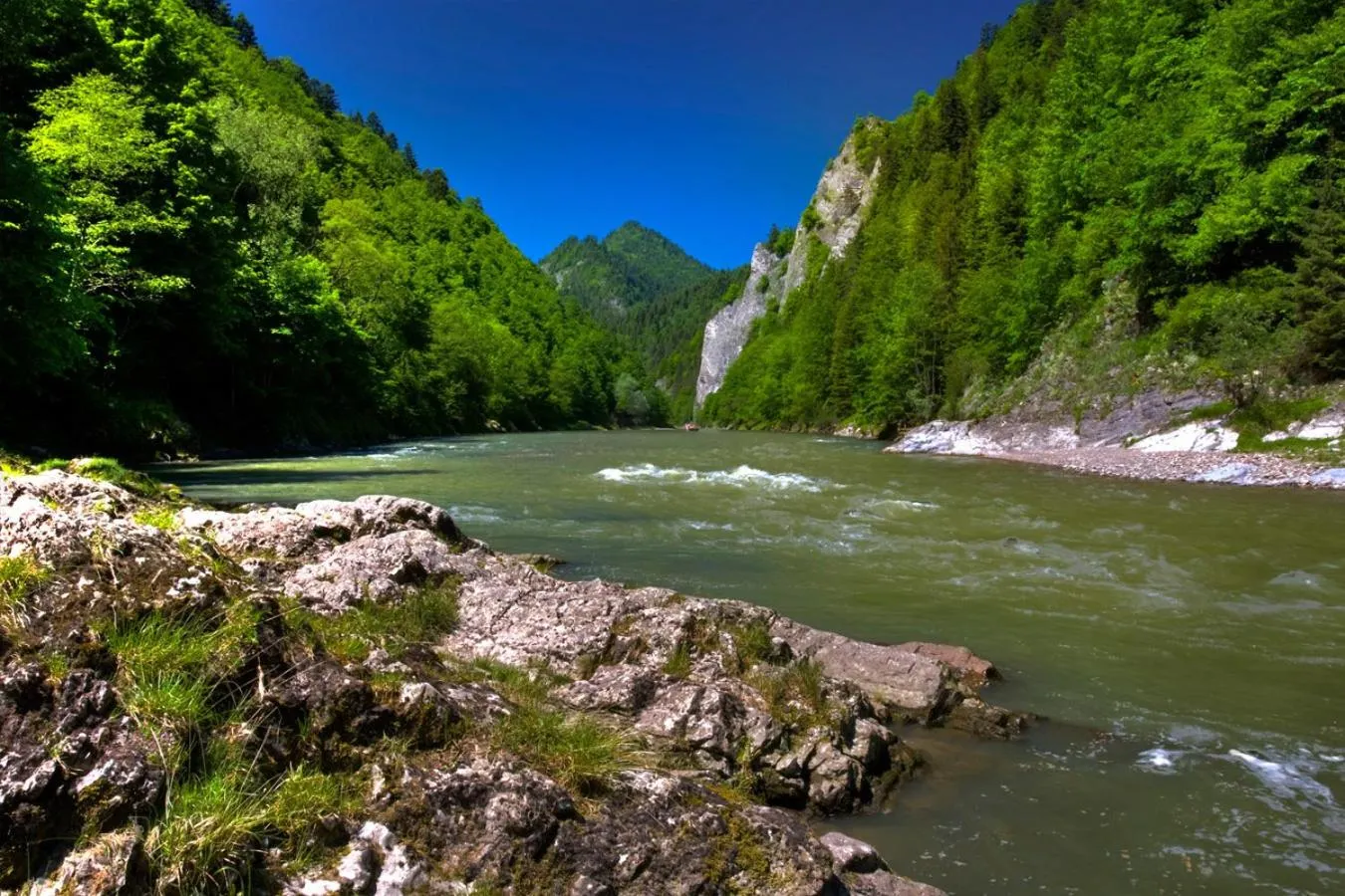 Mountain view in Jaworczański Raj pod Wysoką - z Sauną przy Wyciągu