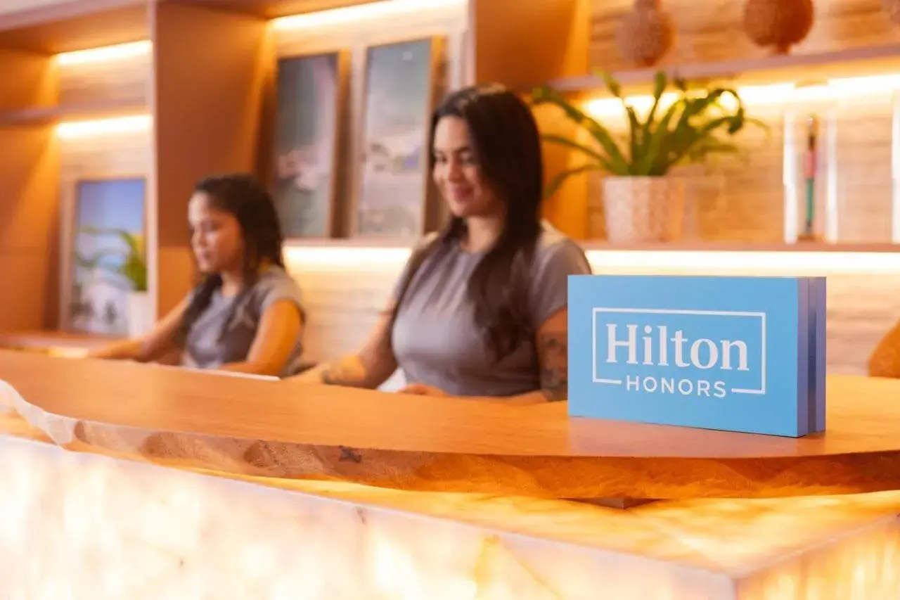 Lobby or reception in Hilton Garden Inn Maceio Lobby or reception in Hilton Garden Inn Maceio