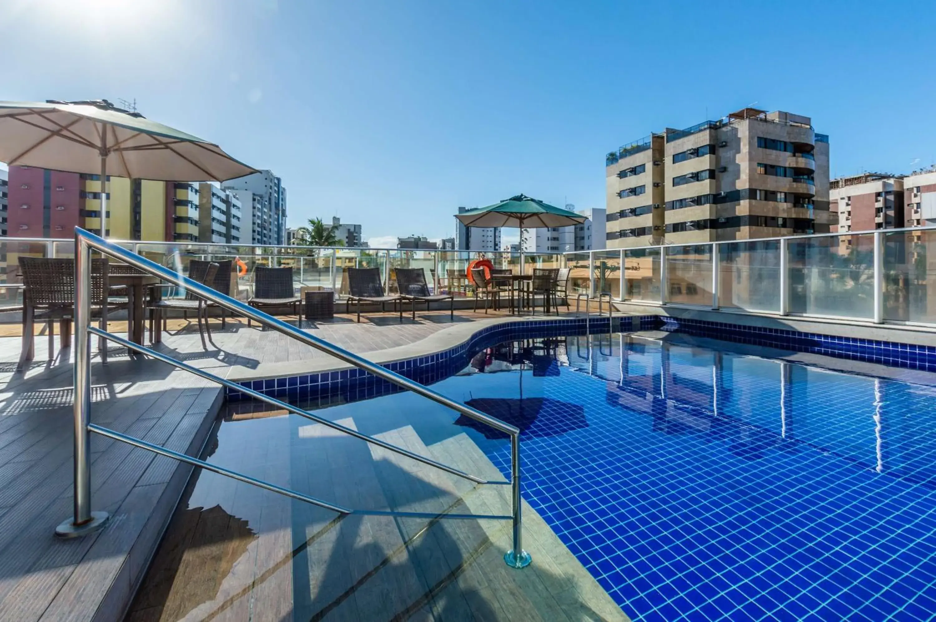 Pool view in Hilton Garden Inn Maceio Pool view in Hilton Garden Inn Maceio