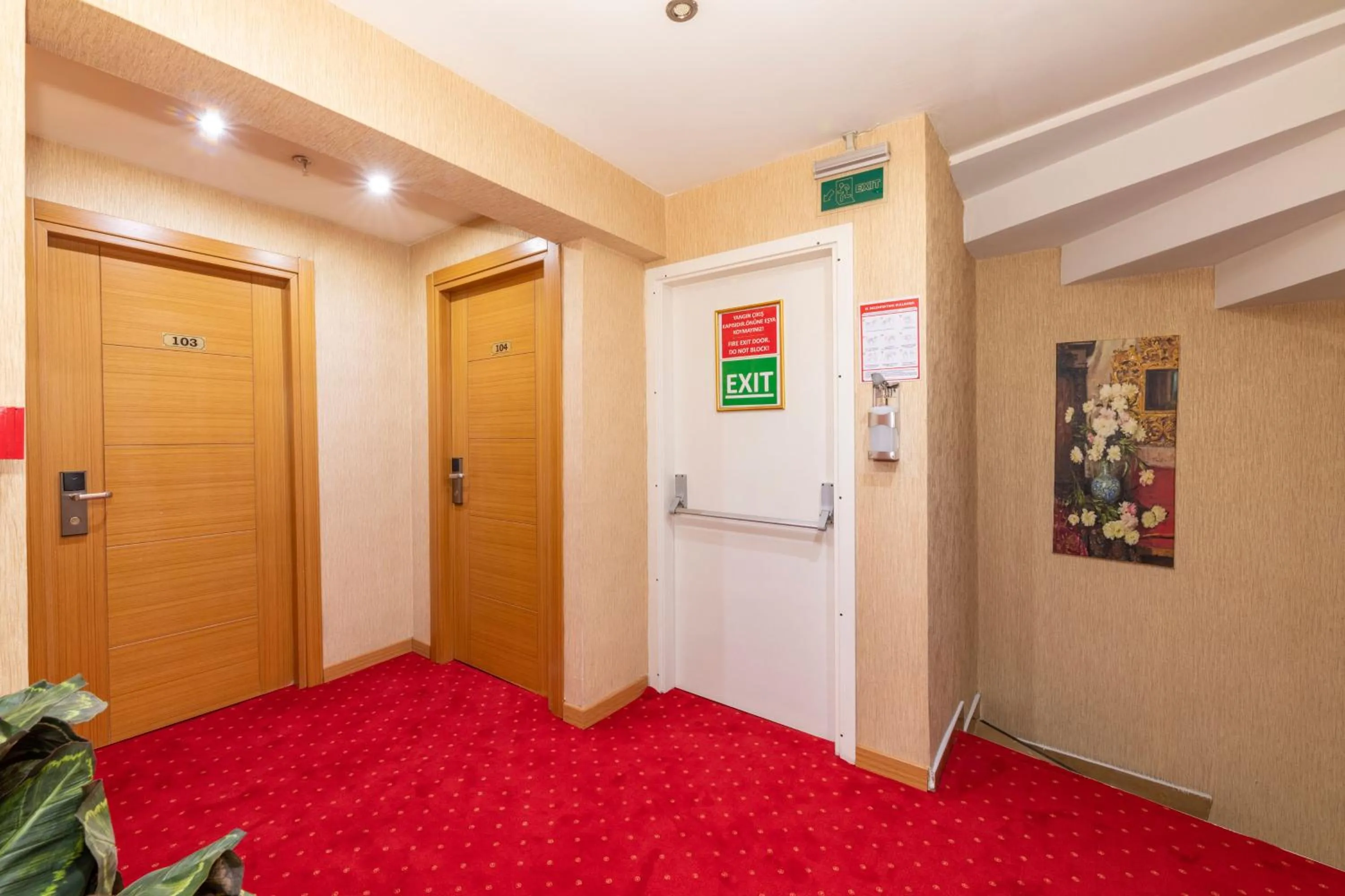 Floor plan in Regno Hotel