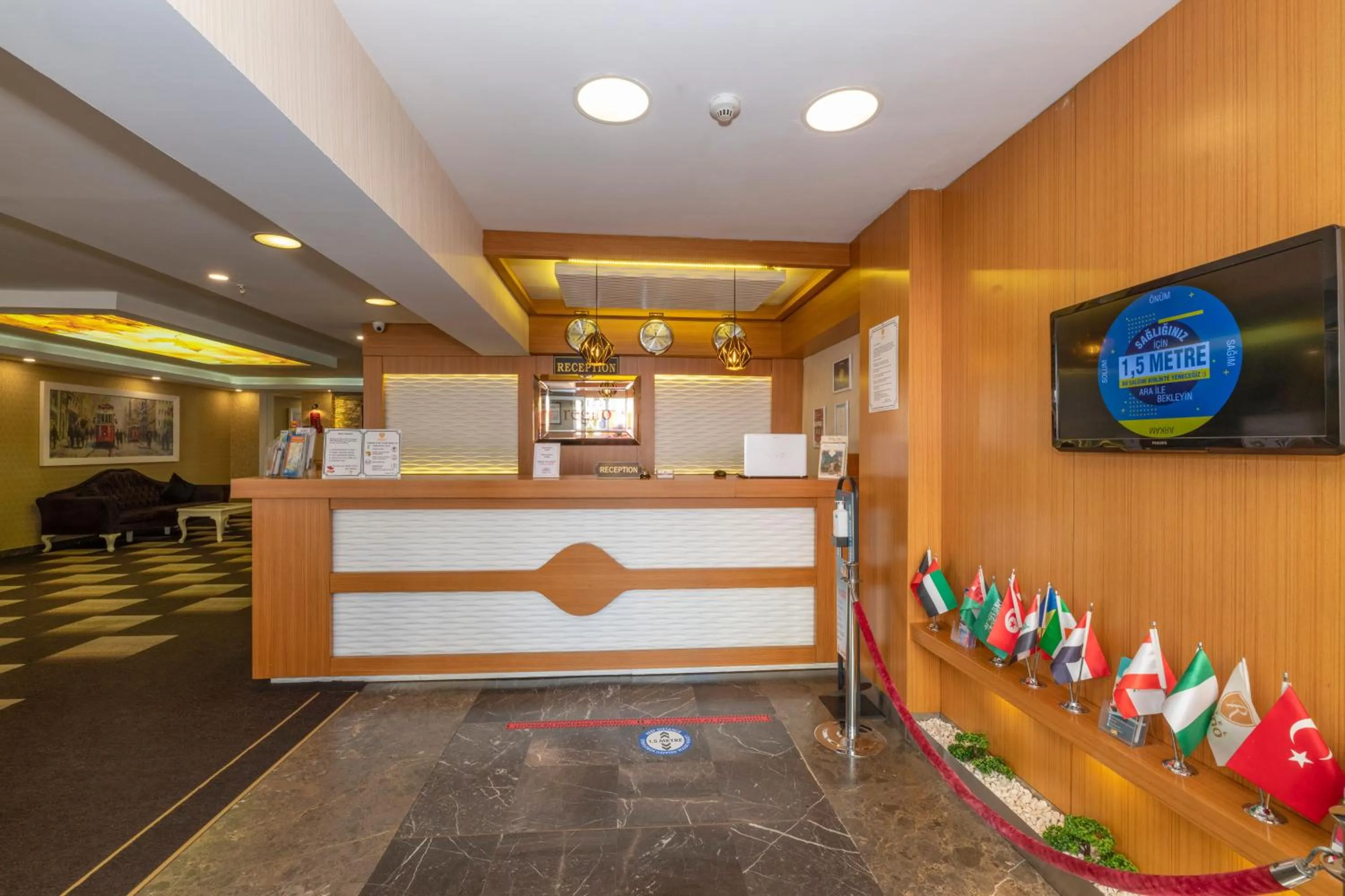 Decorative detail in Regno Hotel