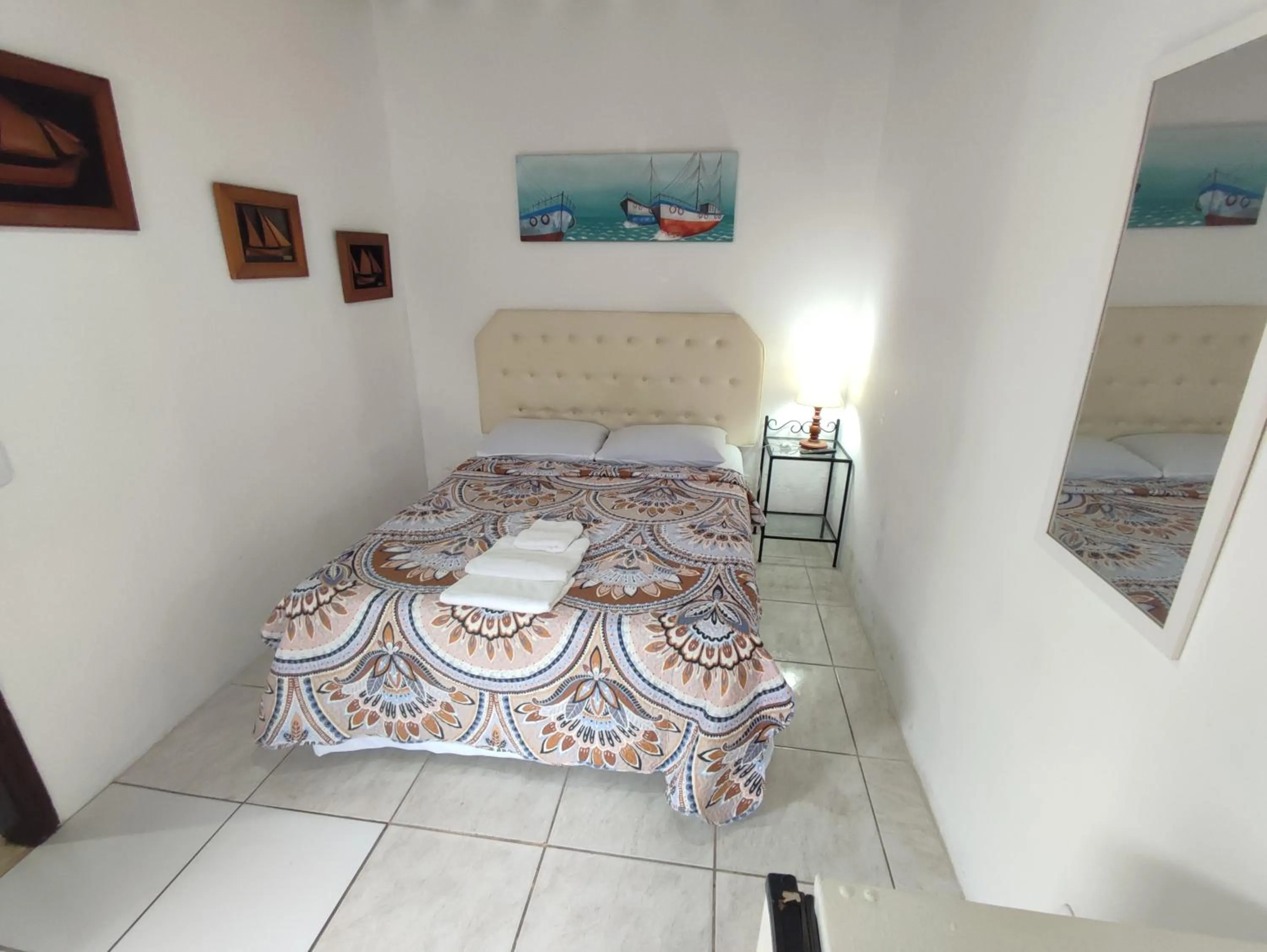 Bed in Pousada L'étage