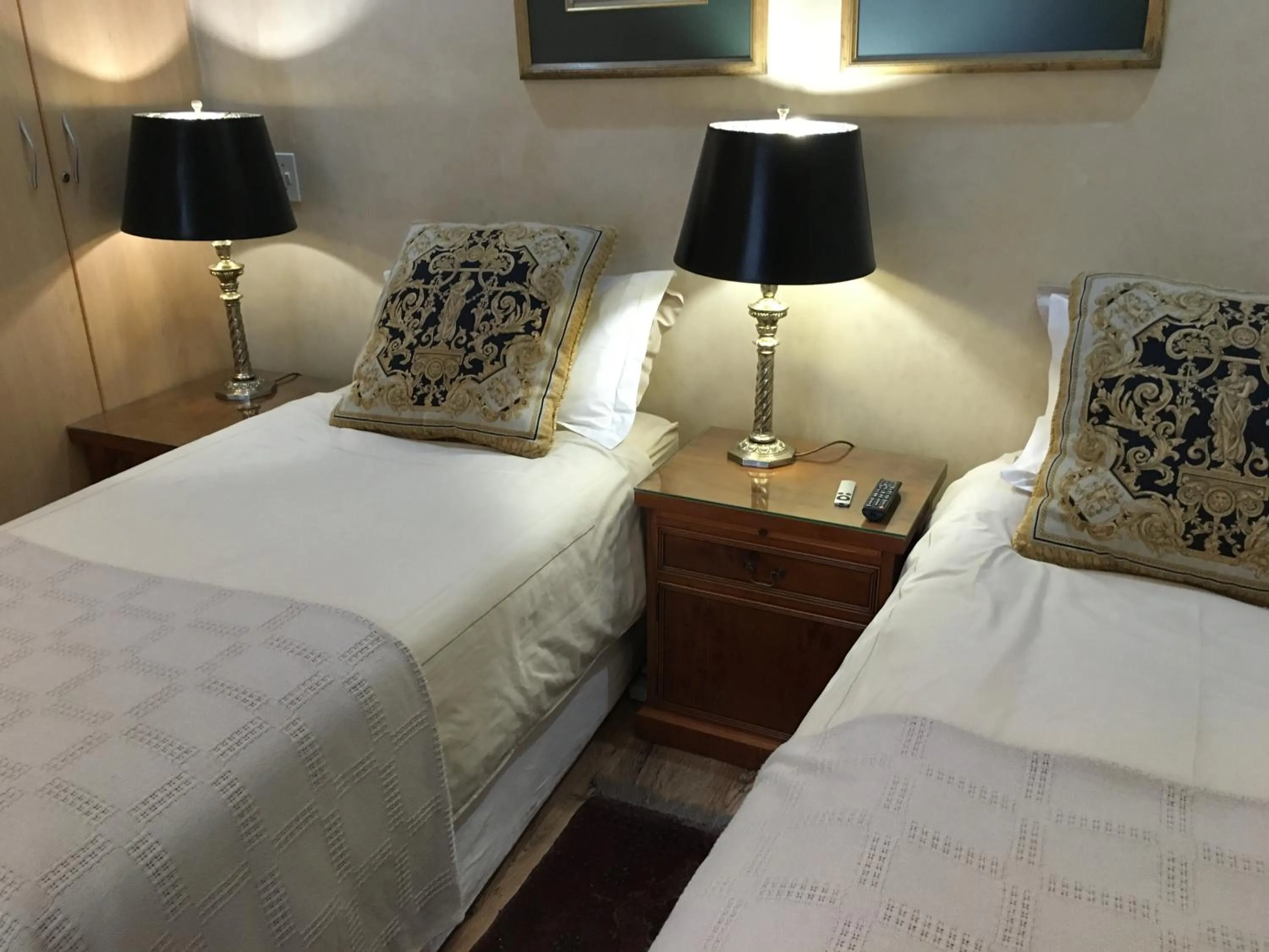 Decorative detail, Bed in Gordons Guesthouse