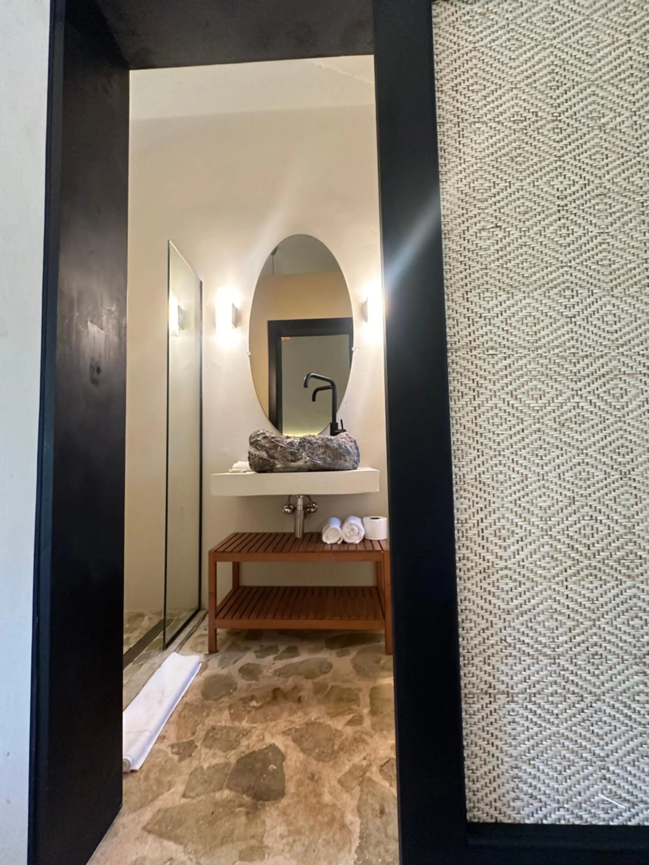 Bathroom, Bed in El Rincon de Abi