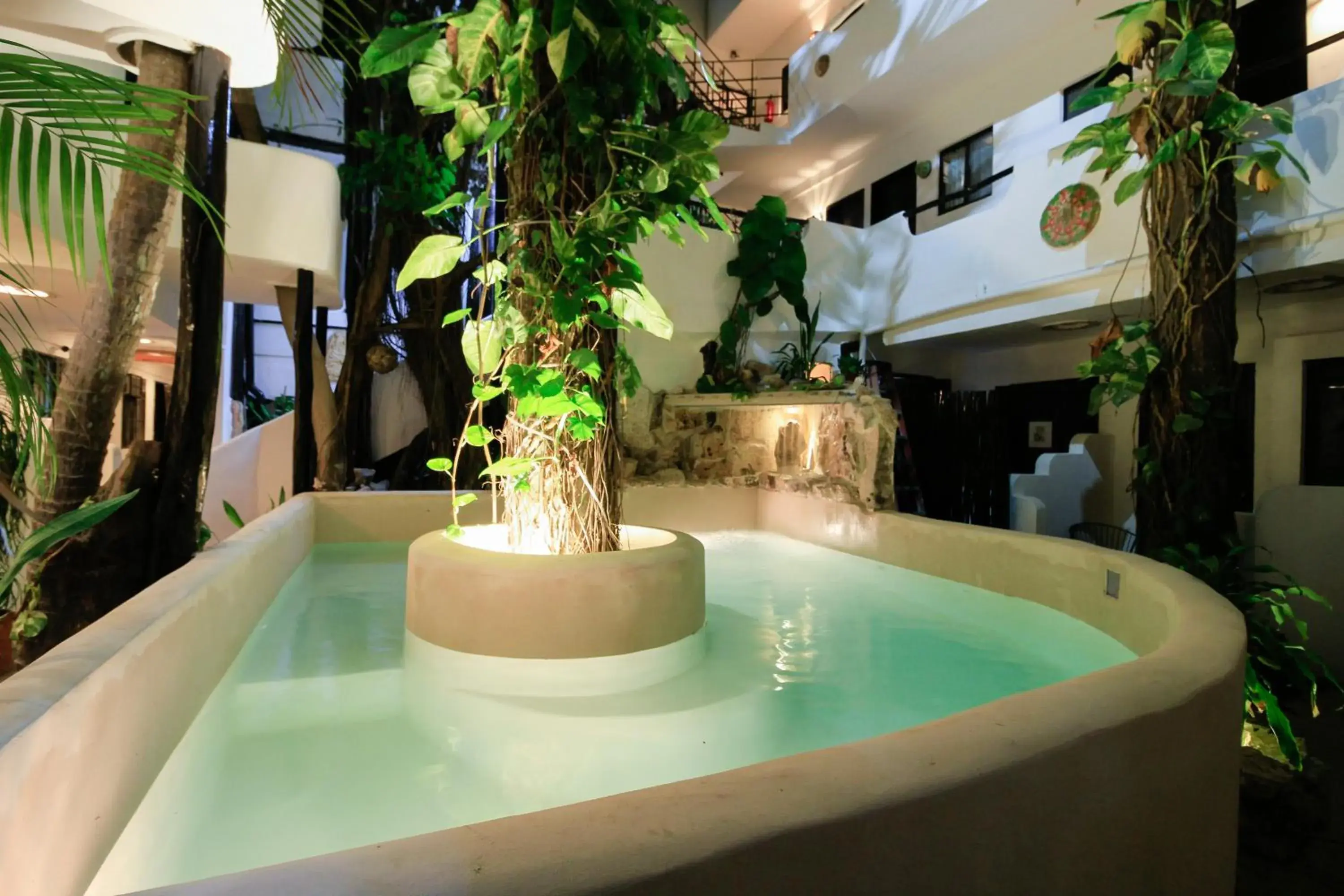 Swimming pool in Moonshine Hotel Swimming pool in Moonshine Hotel