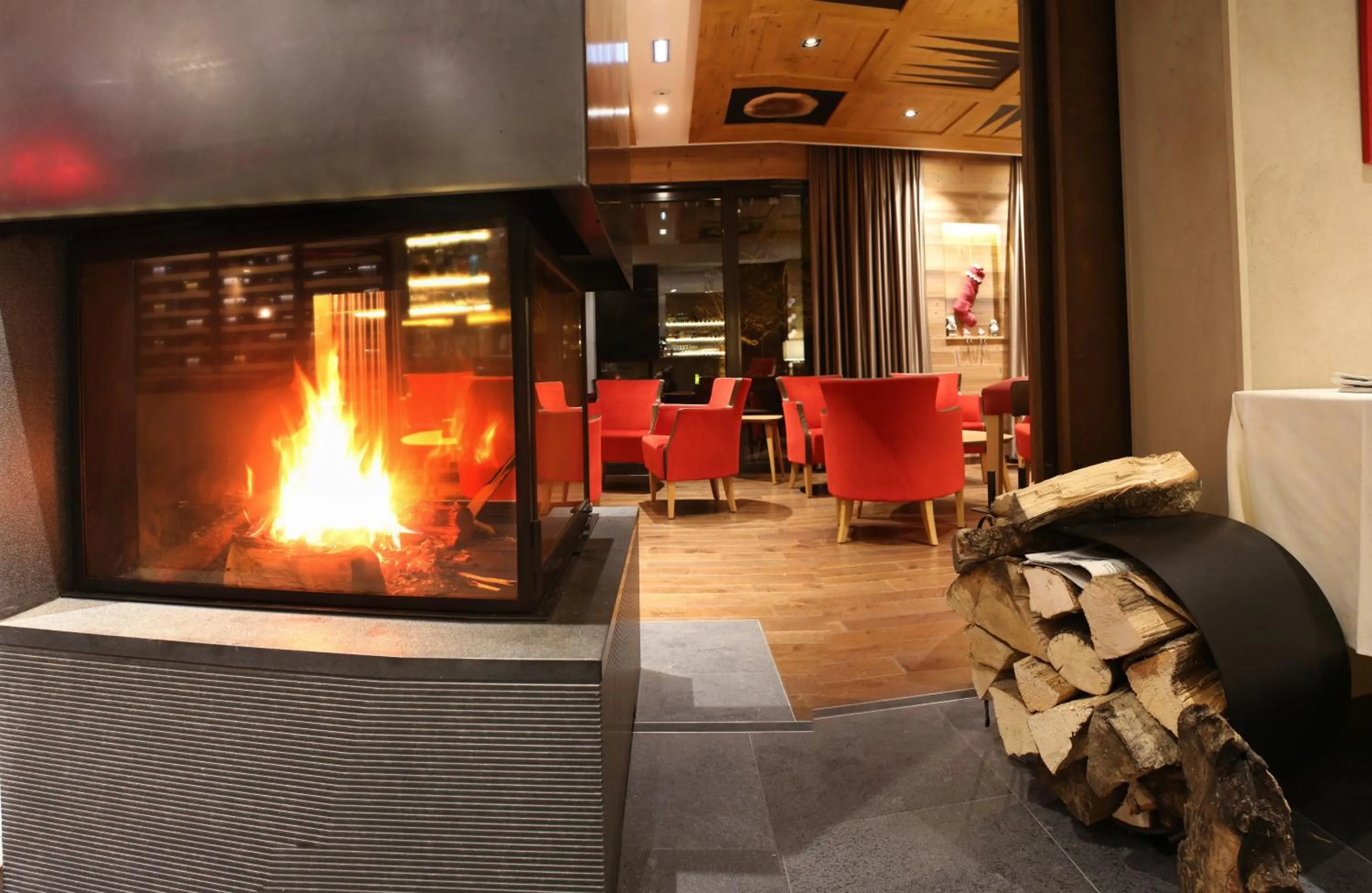 Living room in Hôtel Restaurant Logis Auberge Sundgovienne