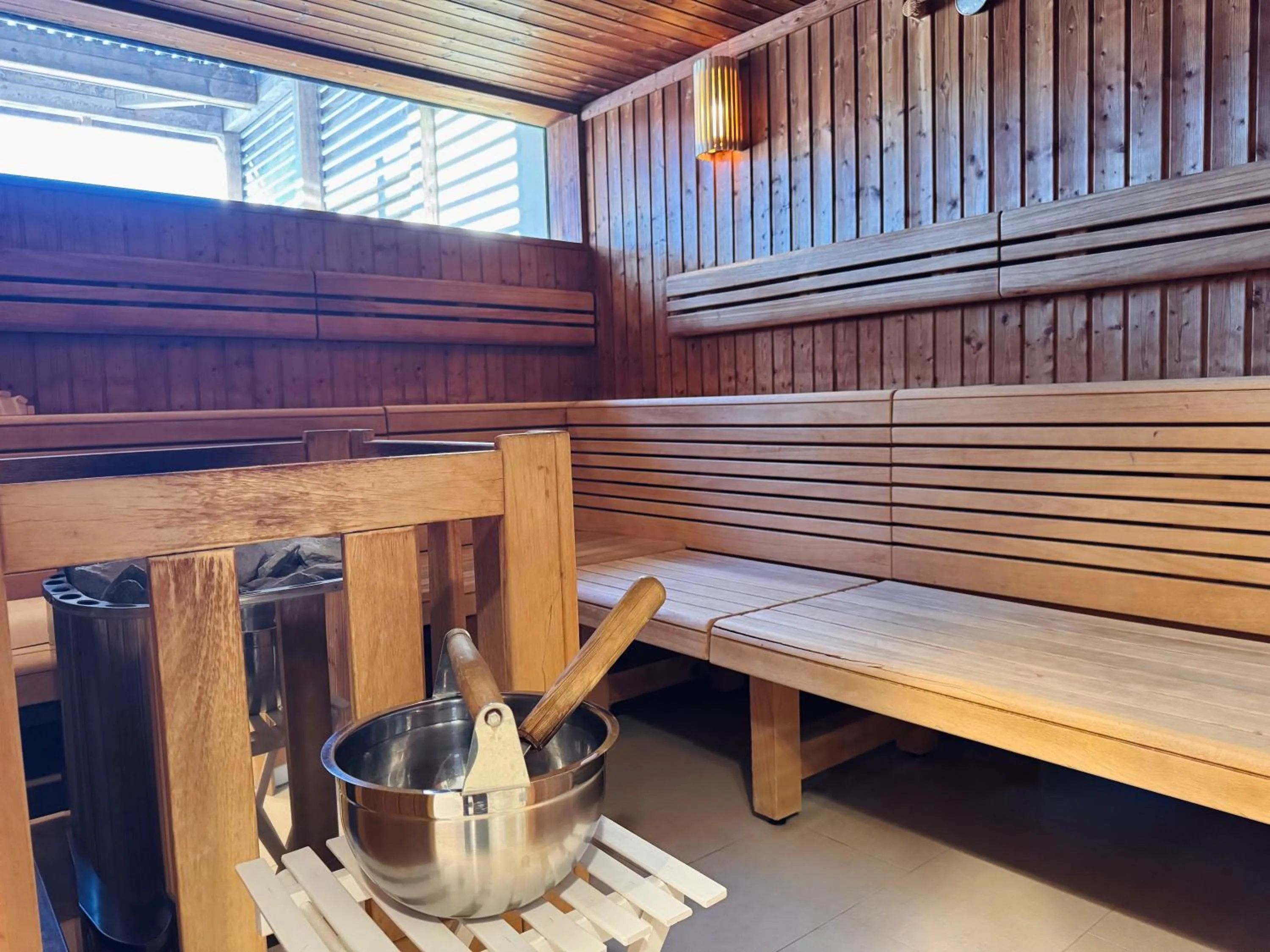 Sauna in Hotel Spirodom