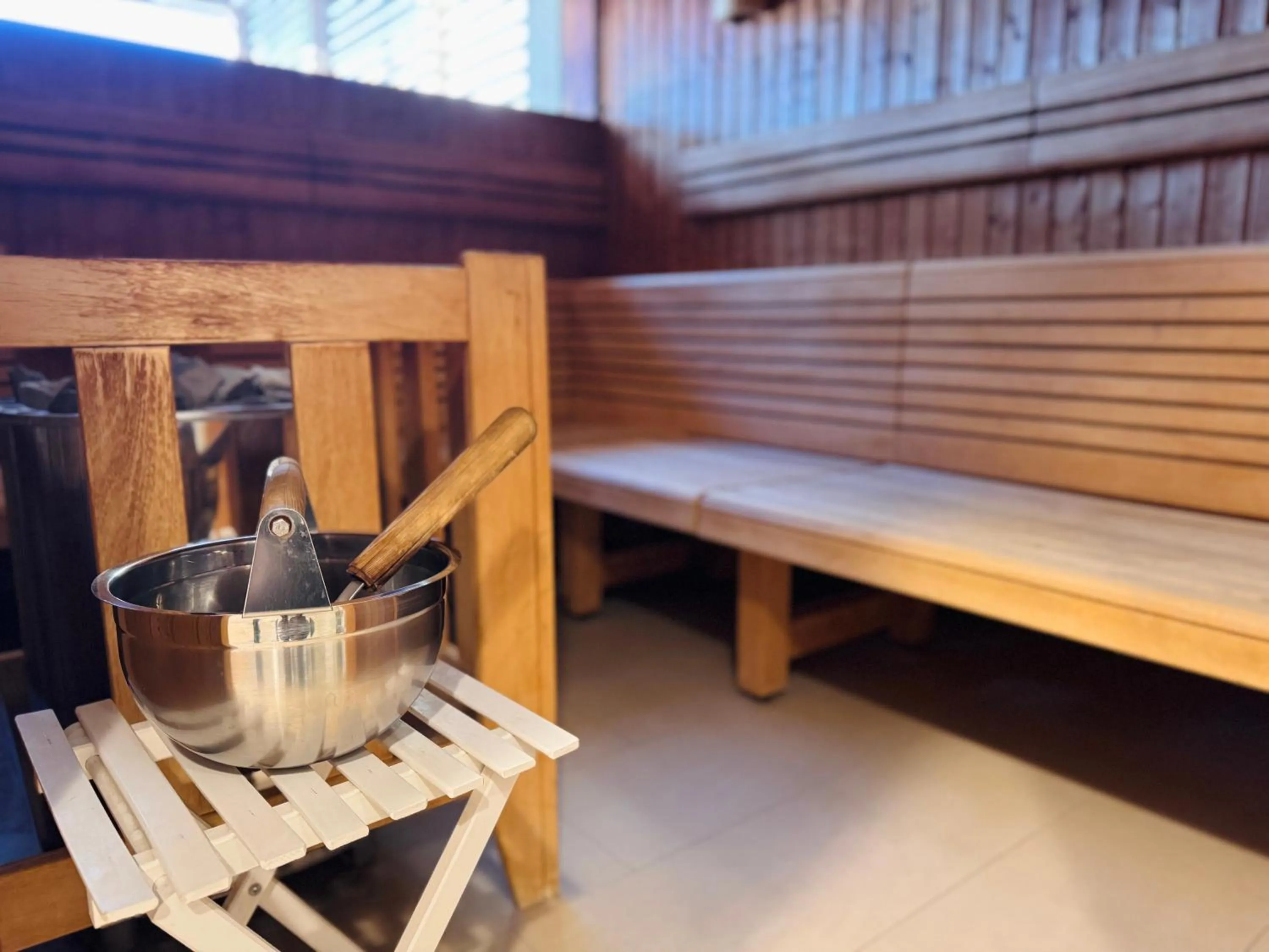 Sauna in Hotel Spirodom