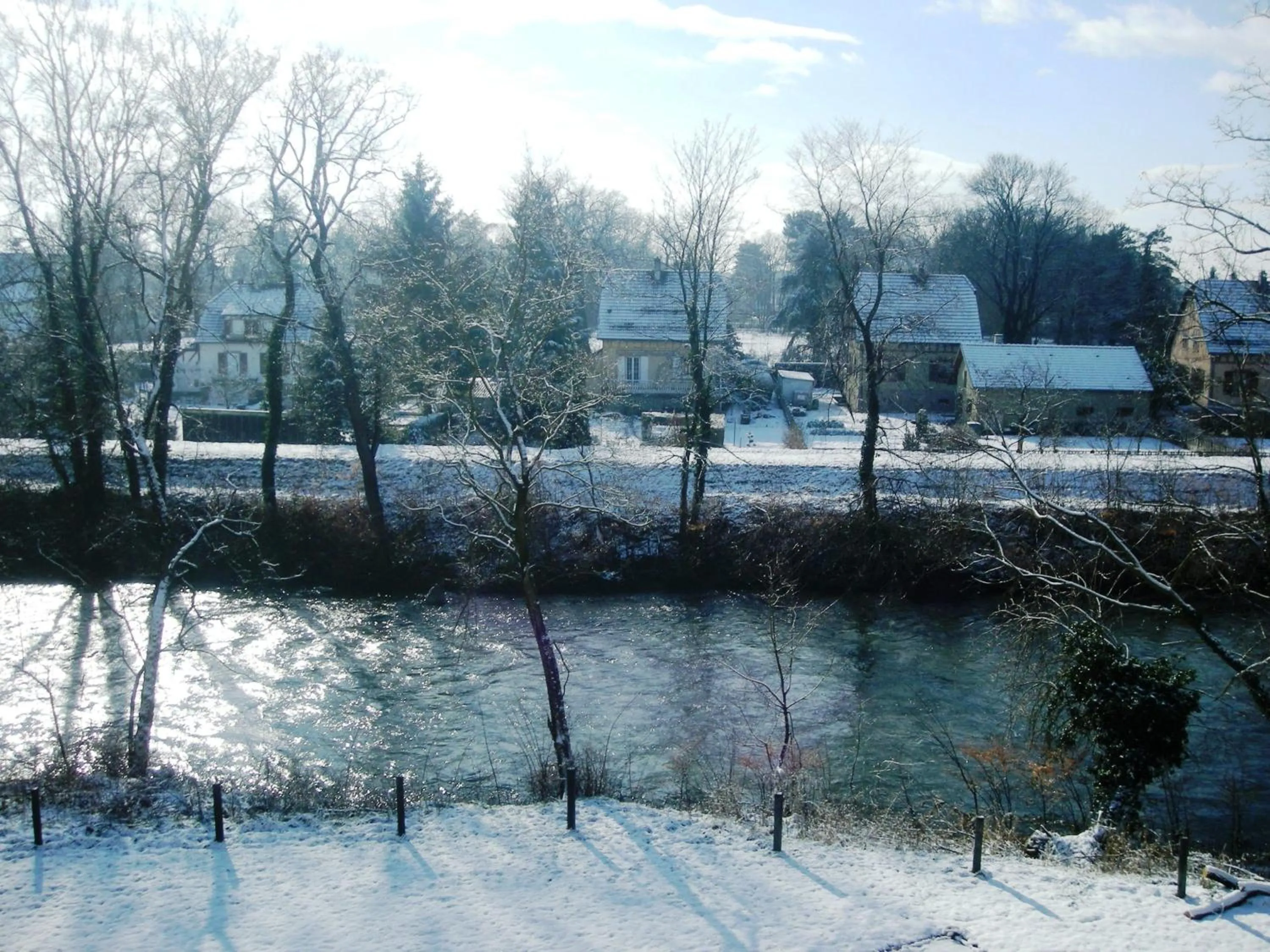 Winter in Aux Berges de la Thur