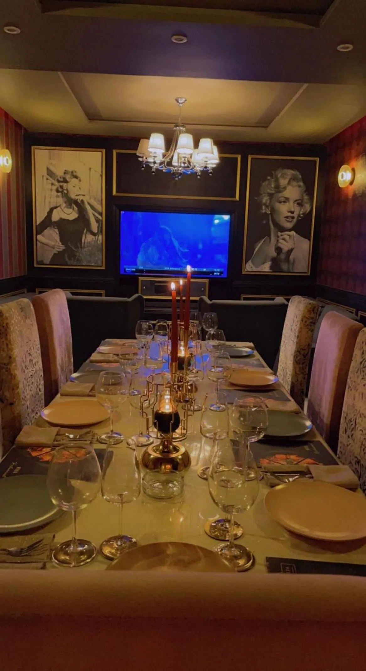 Dining area in Hotel Malta