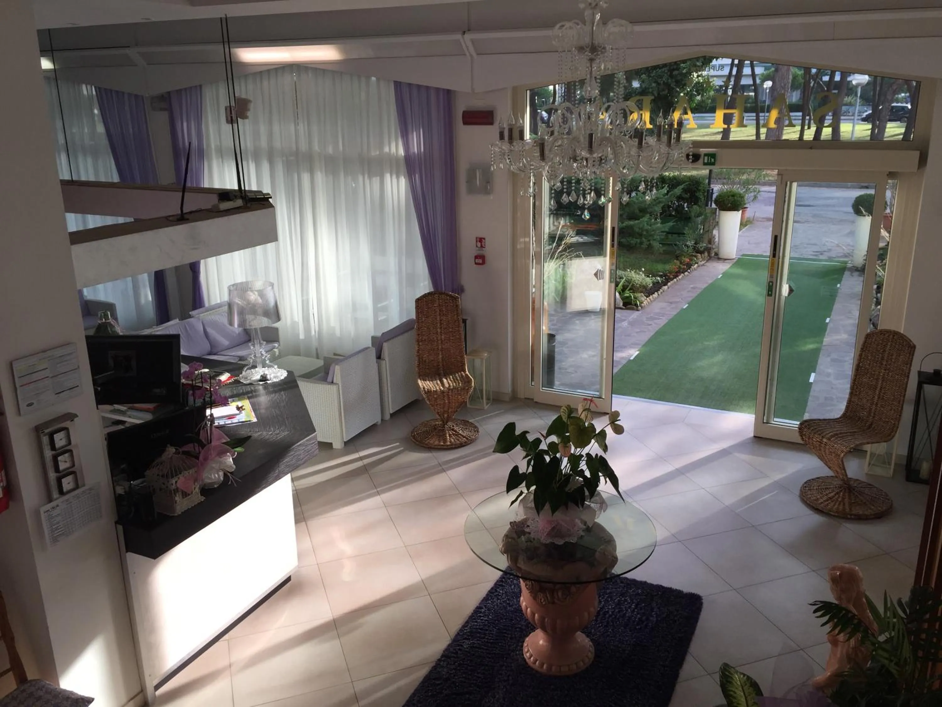 Lobby or reception in Hotel Sahara