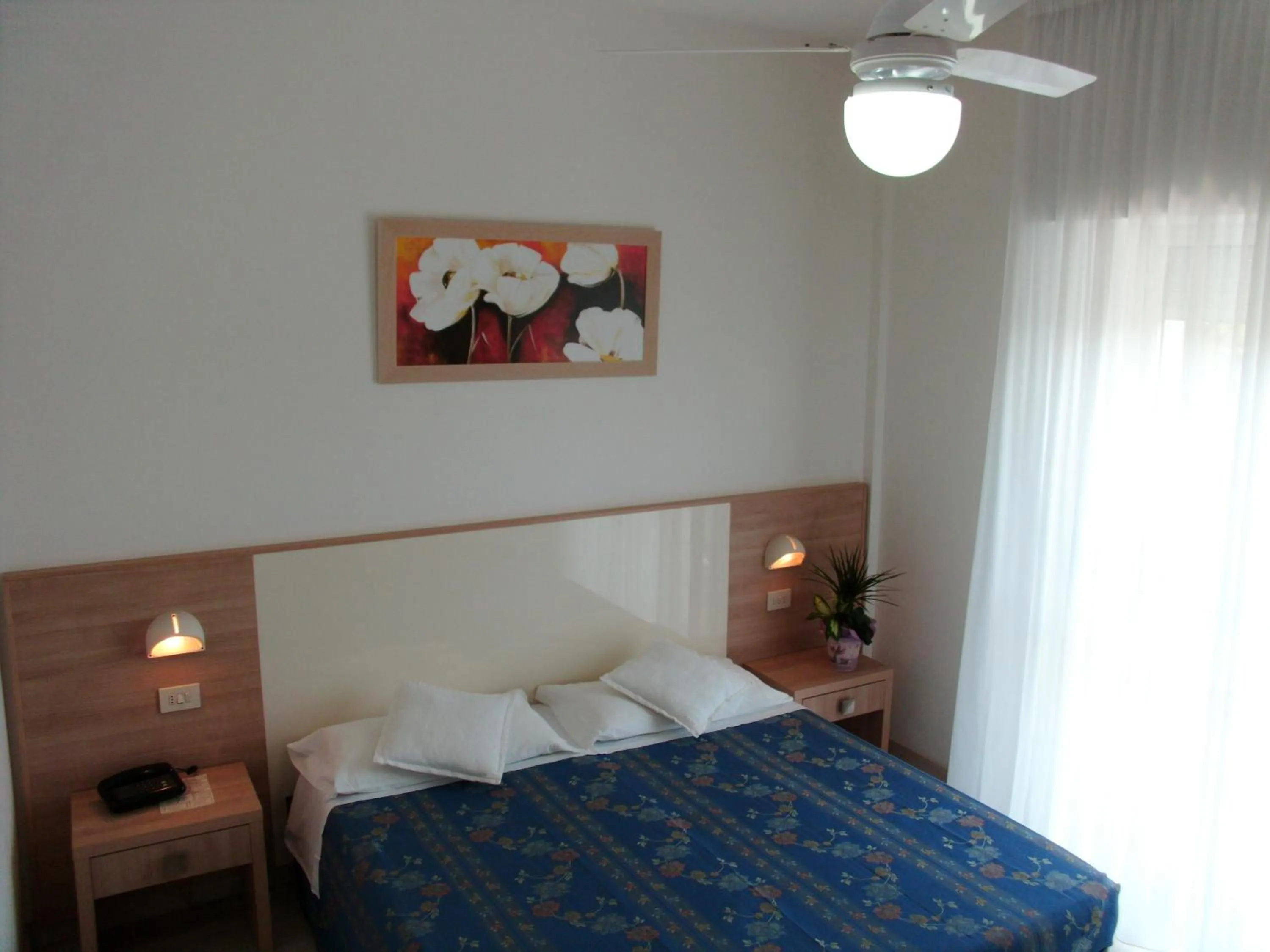 Decorative detail, Bed in Hotel Sahara