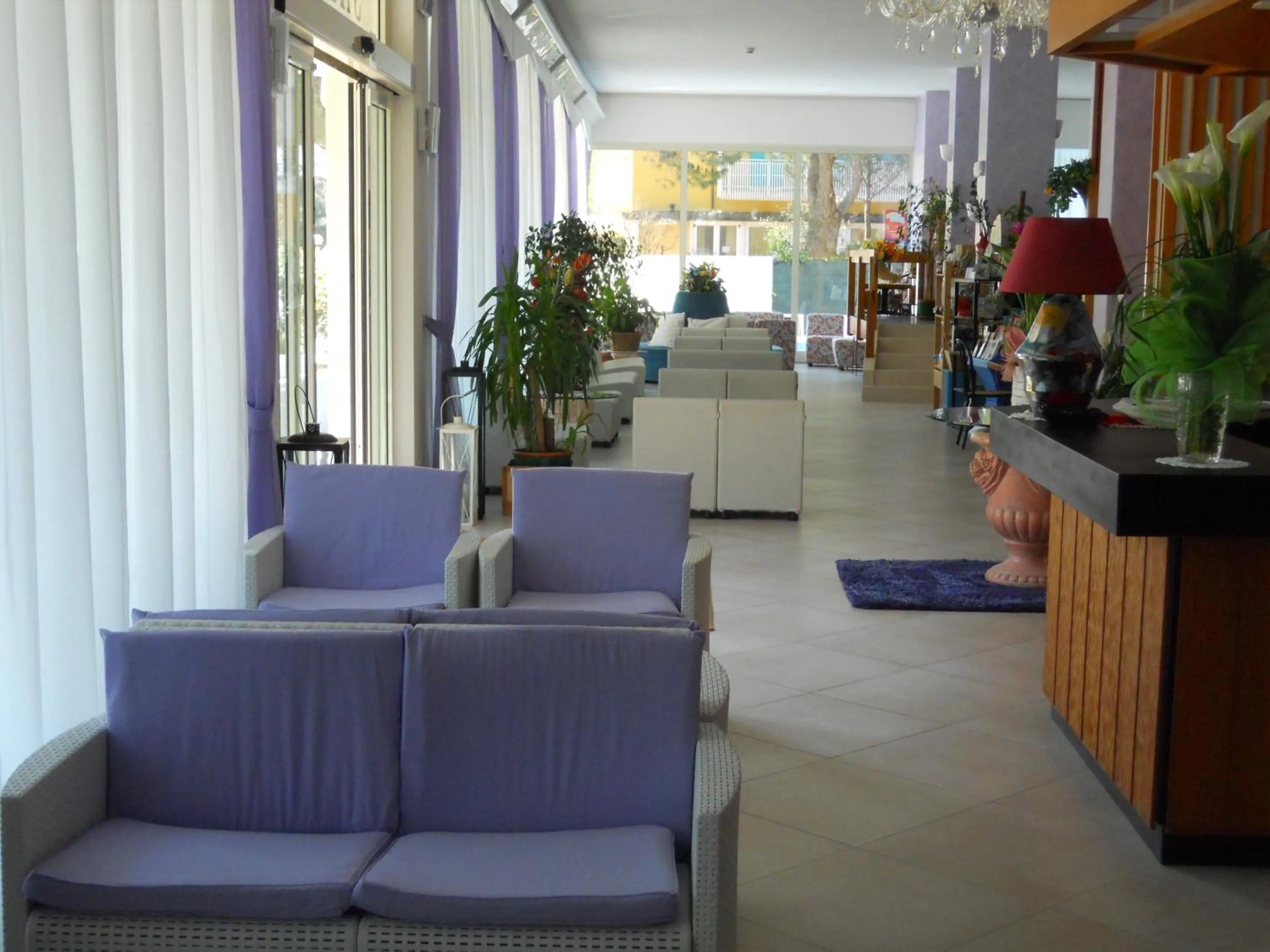 Lobby or reception in Hotel Sahara