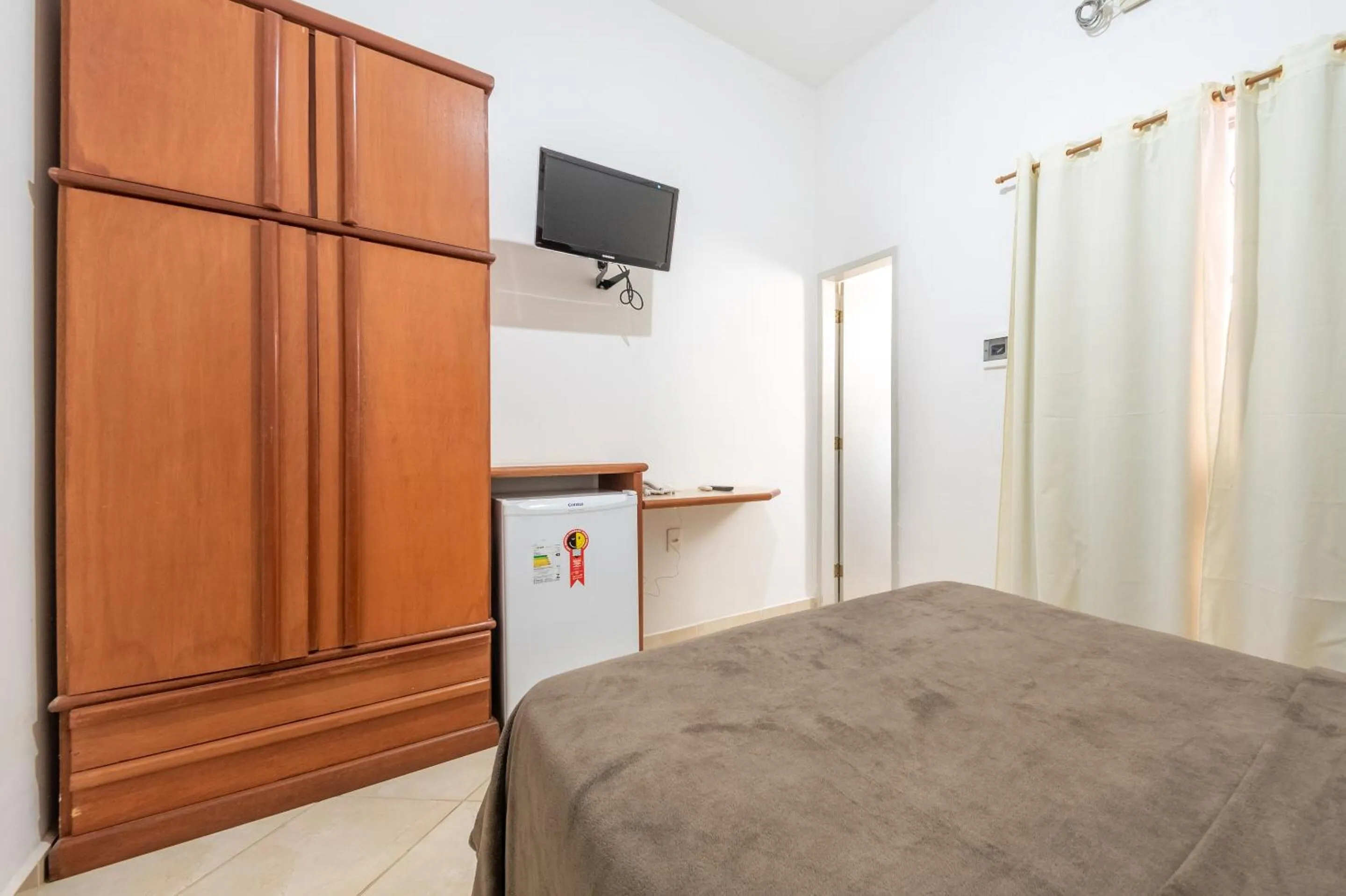 Bedroom, Bed in OYO Residencial Itacuruçá Apart Hotel, Mangaratiba