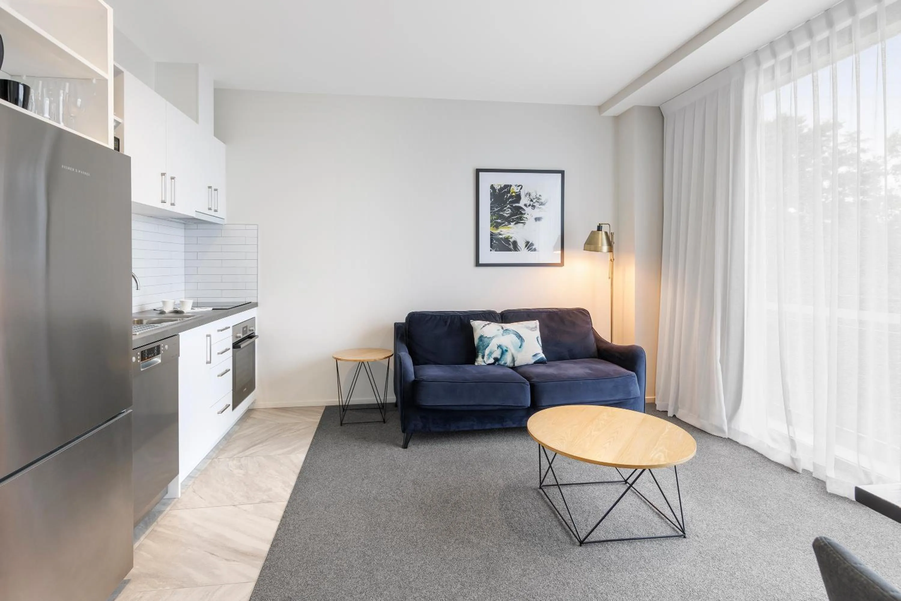 Living room in Hidden Lake Hotel & Apartments