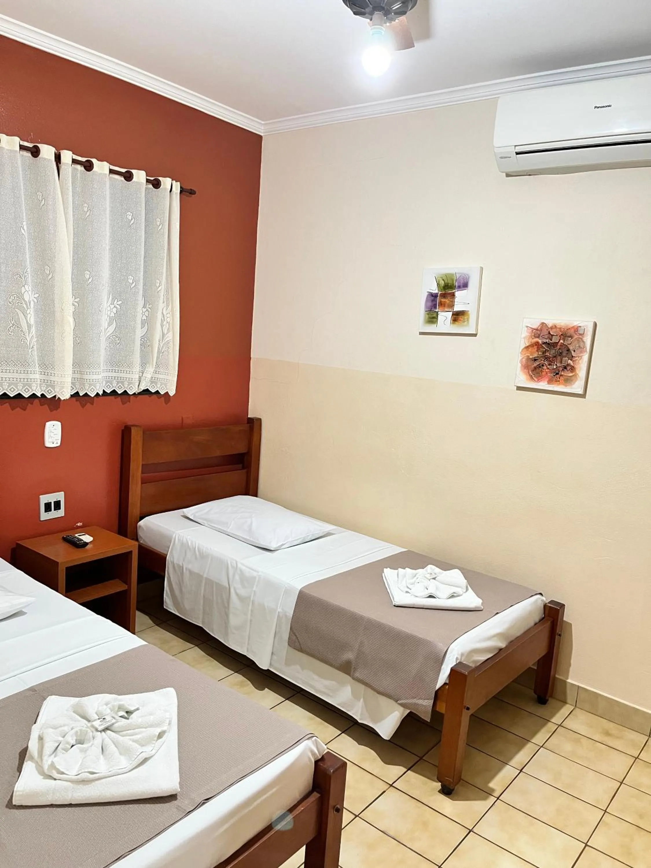 Photo of the whole room, Bed in Hotel São Marcos Orlândia SP