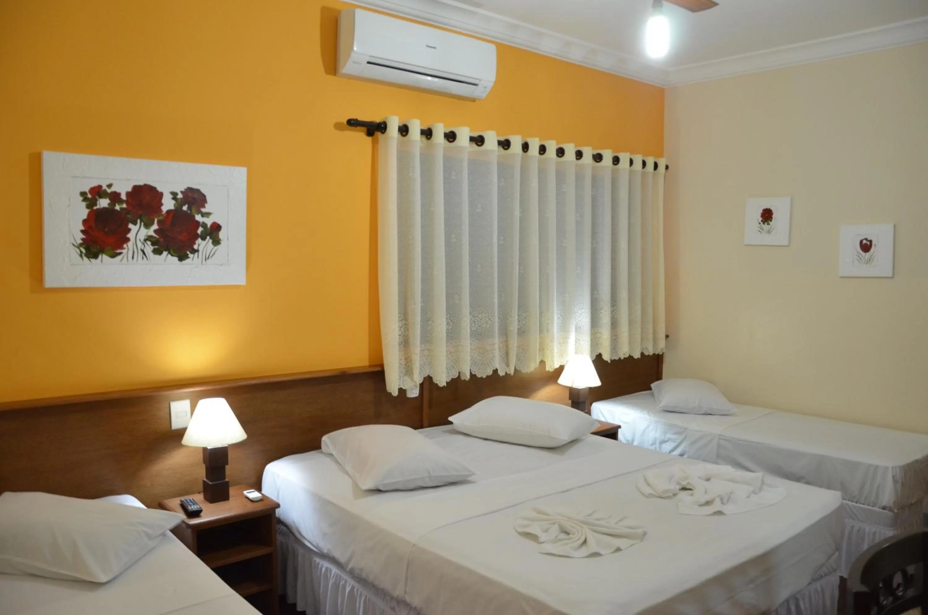 Bedroom, Bed in Hotel São Marcos Orlândia SP