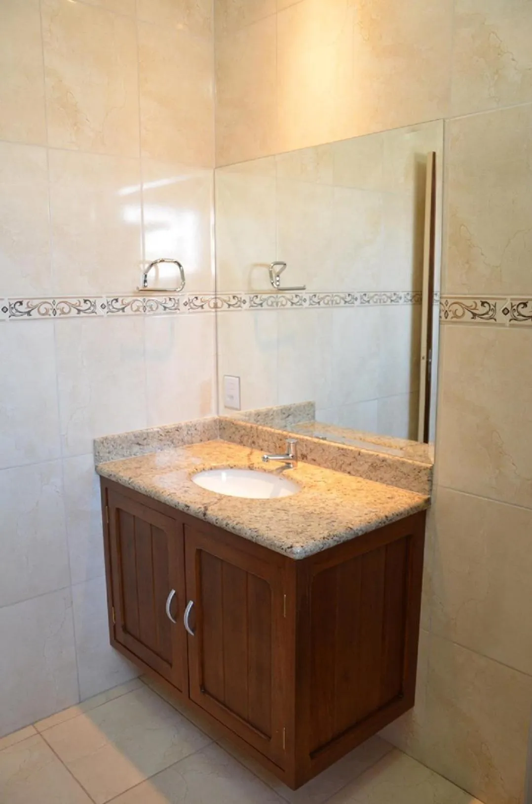 Bathroom in Hotel São Marcos Orlândia SP