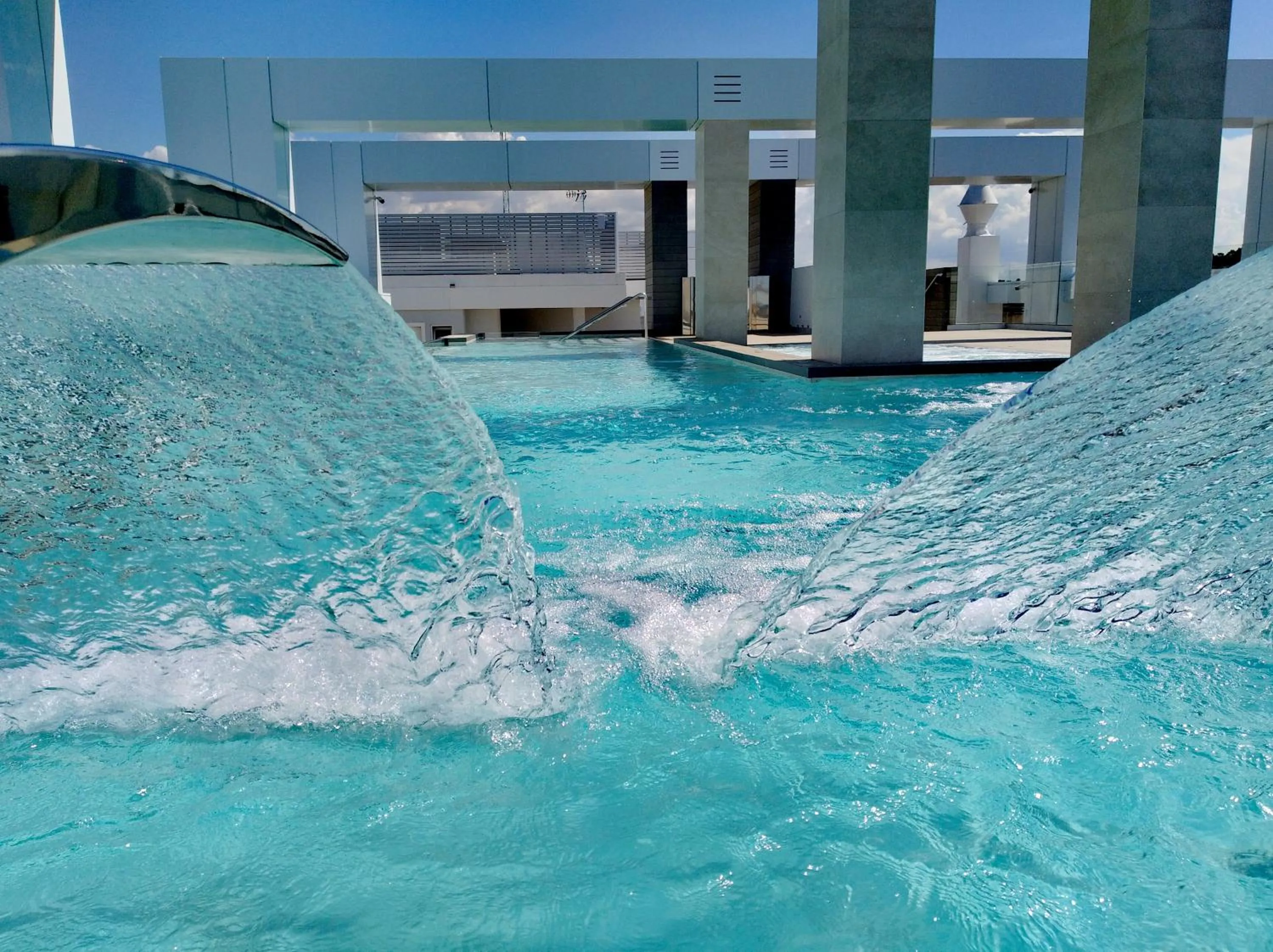 Swimming pool in Hotel Olympus Palace