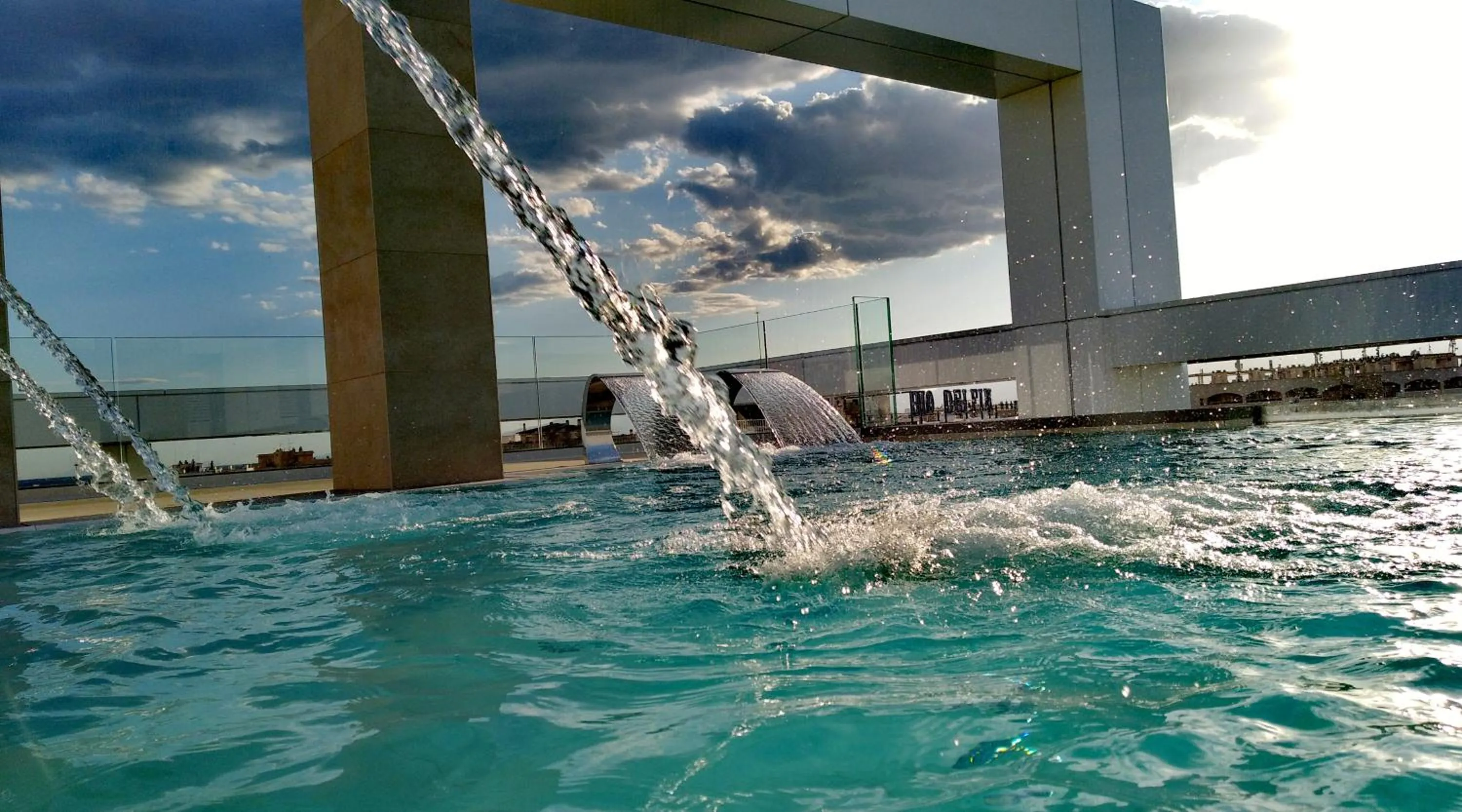 Swimming pool in Hotel Olympus Palace