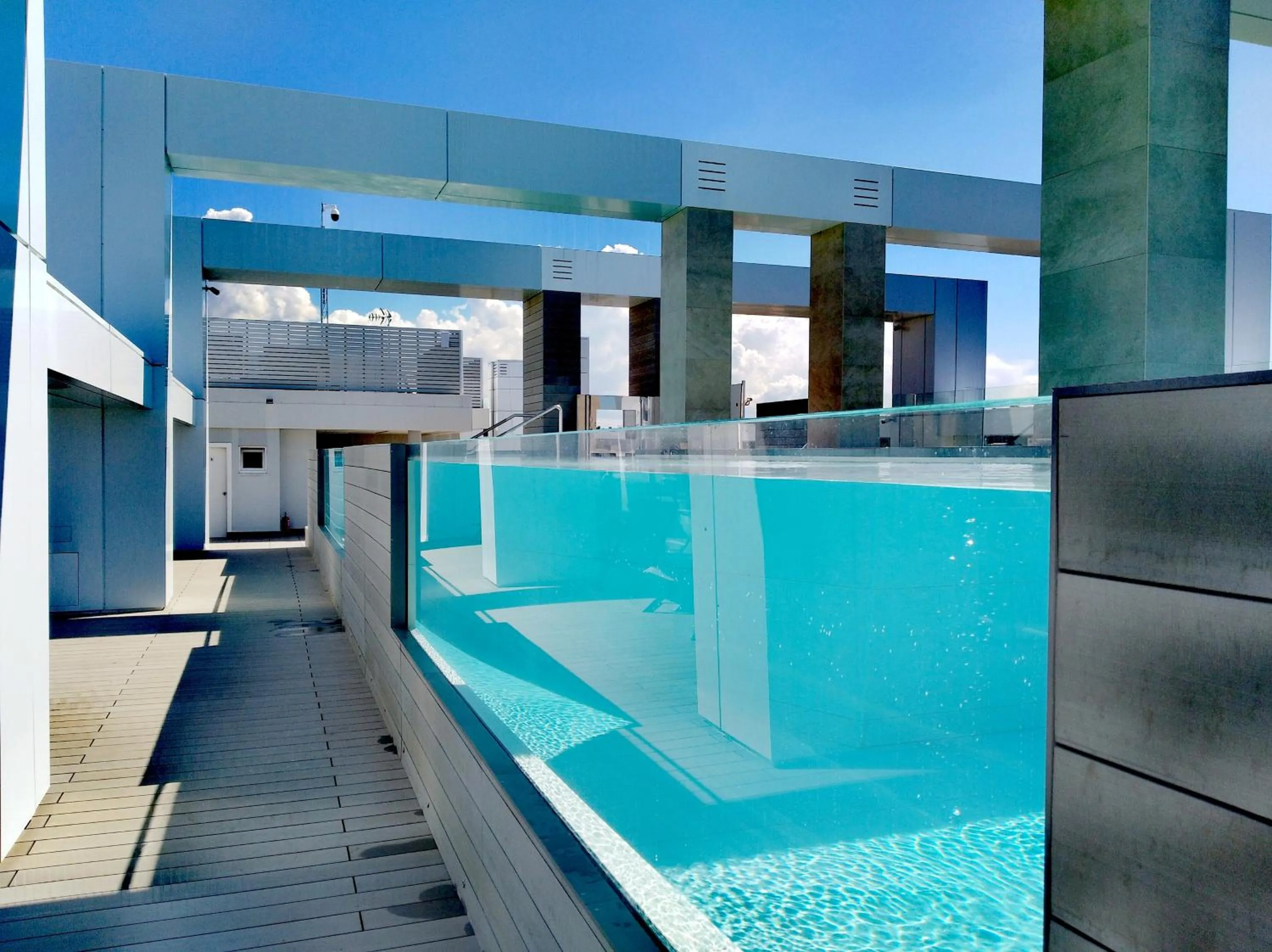 Pool view in Hotel Olympus Palace