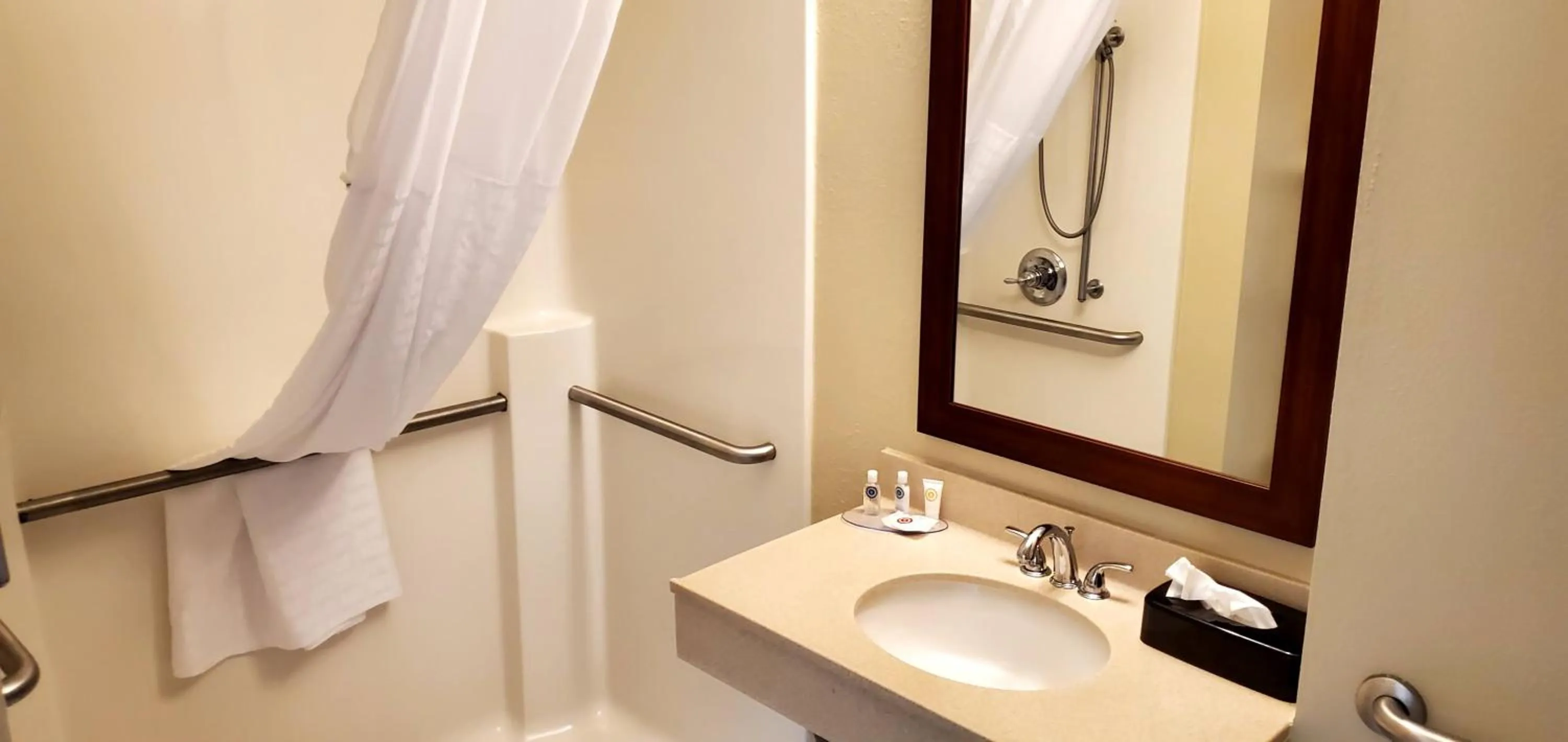 Shower in Comfort Inn & Suites Decatur-Forsyth