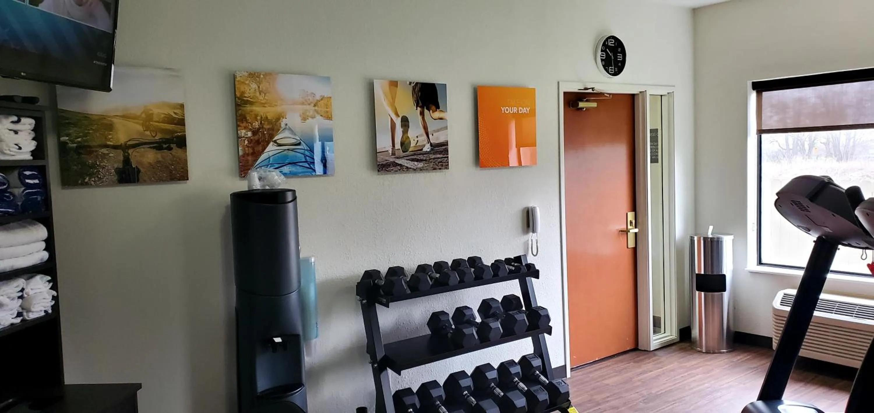 Fitness centre/facilities in Comfort Inn & Suites Decatur-Forsyth