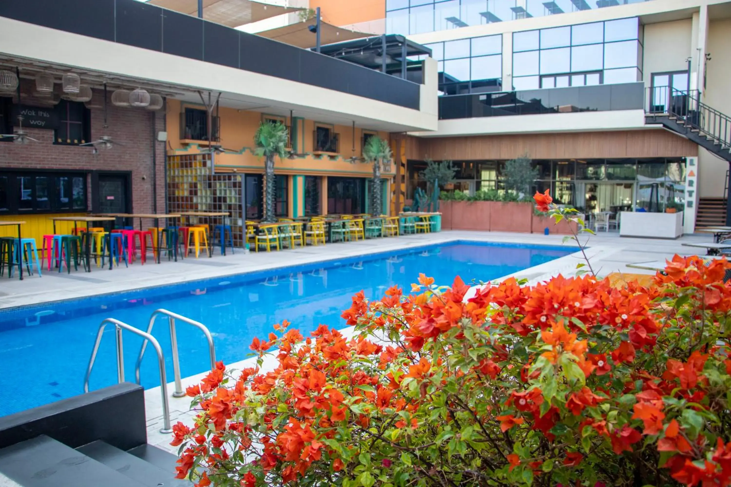 Swimming pool in Studio One Hotel Swimming pool in Studio One Hotel