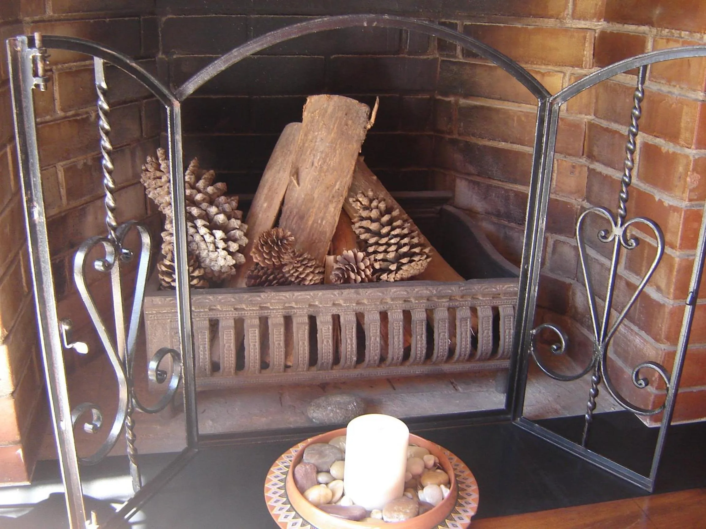 Seating area in Dai Nonni Hotel