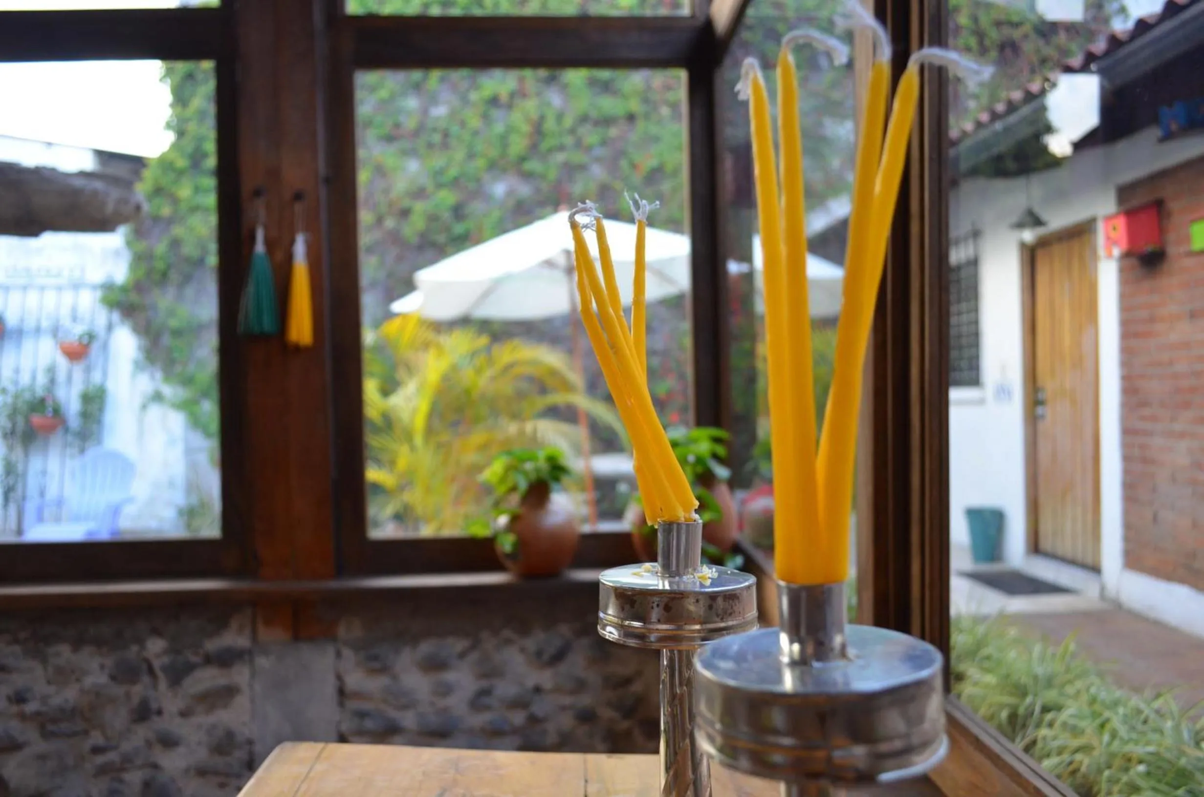 Decorative detail in Dai Nonni Hotel