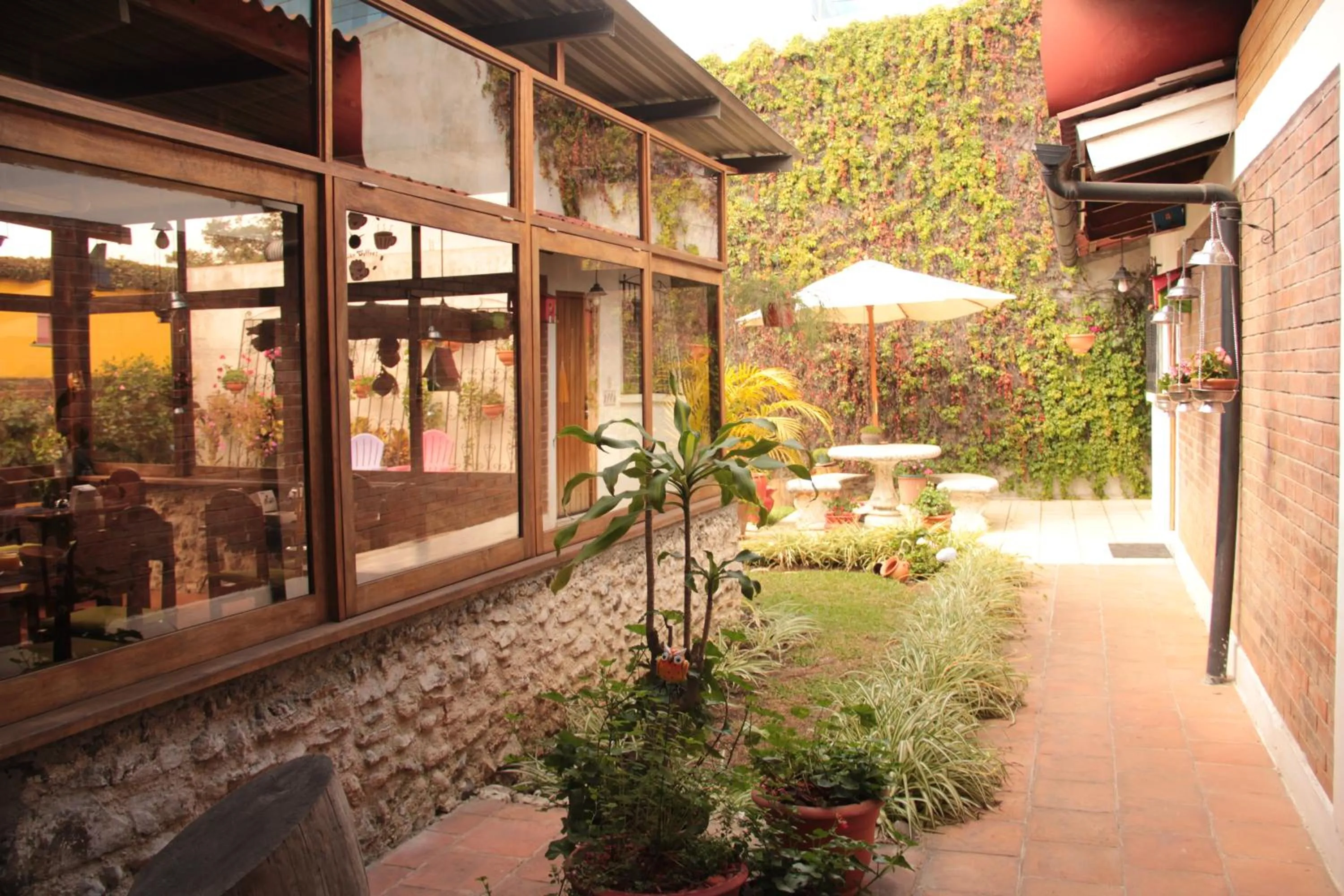 Garden in Dai Nonni Hotel