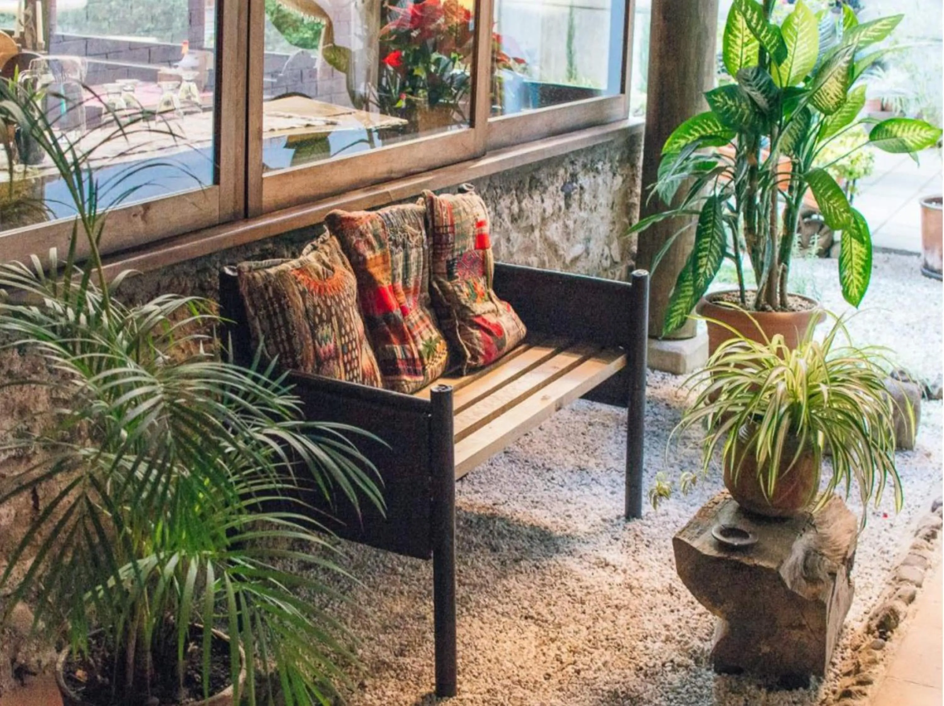 Garden in Dai Nonni Hotel