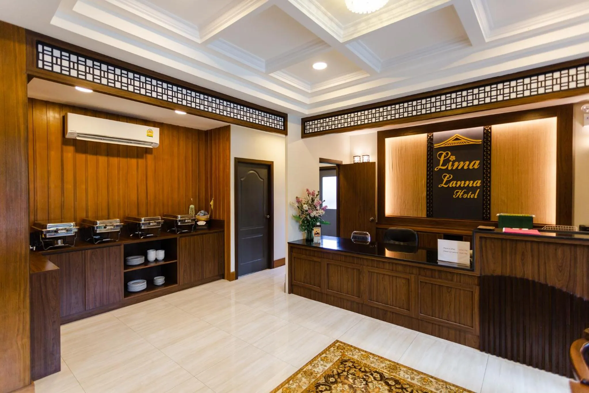 Lobby or reception in Lima Lanna Hotel