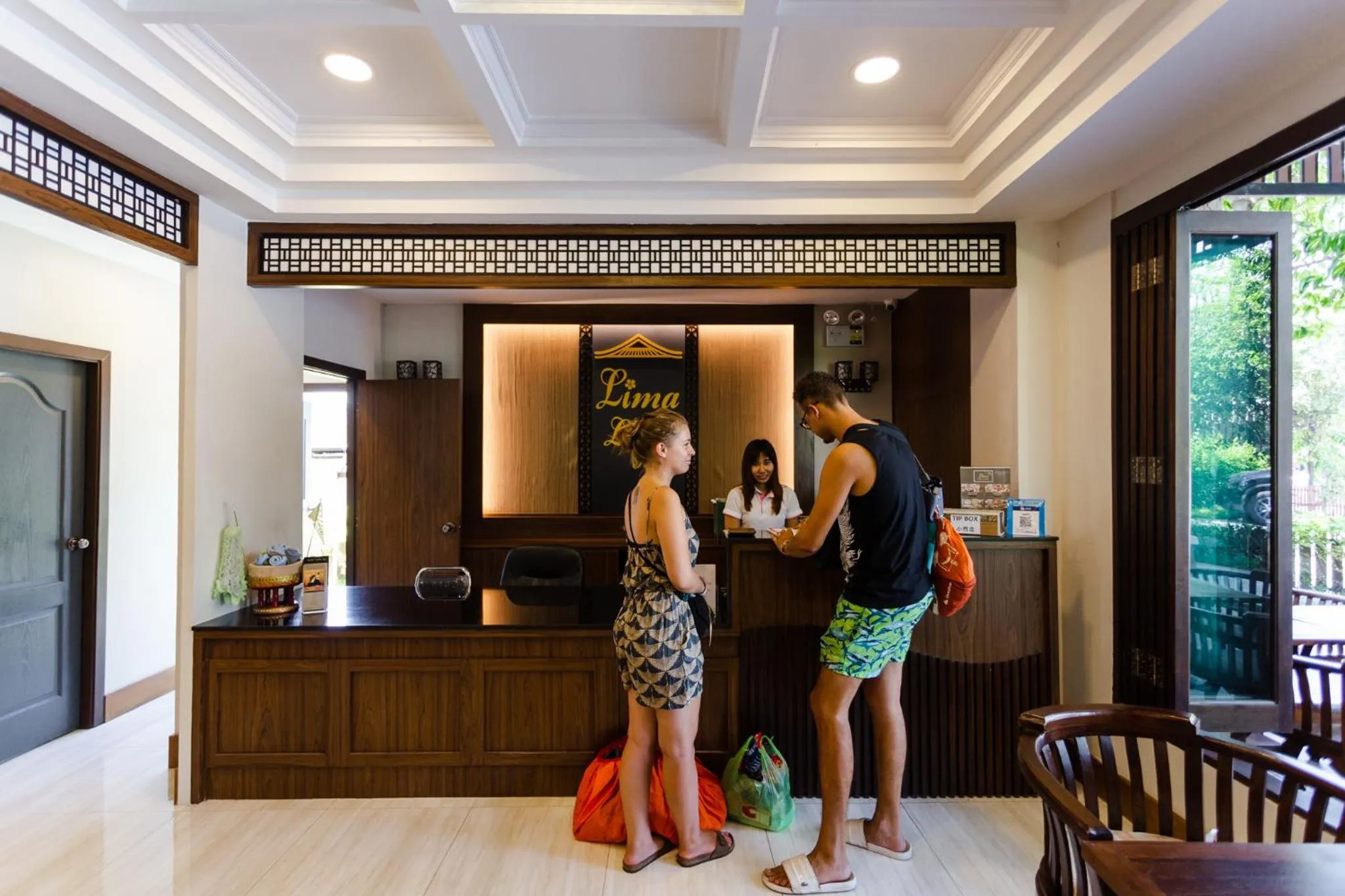 Staff in Lima Lanna Hotel