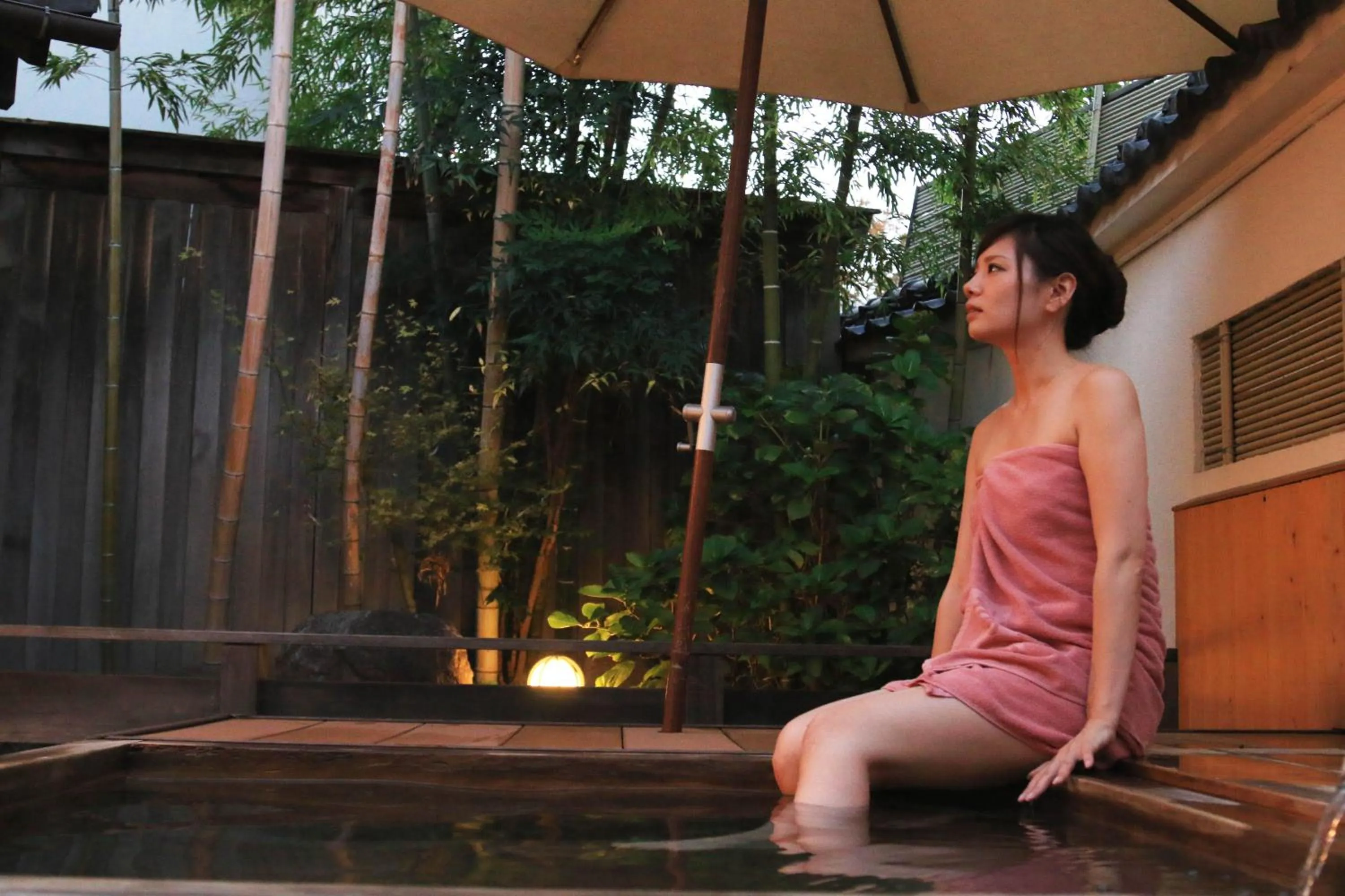 Hot Spring Bath in Yanagiya