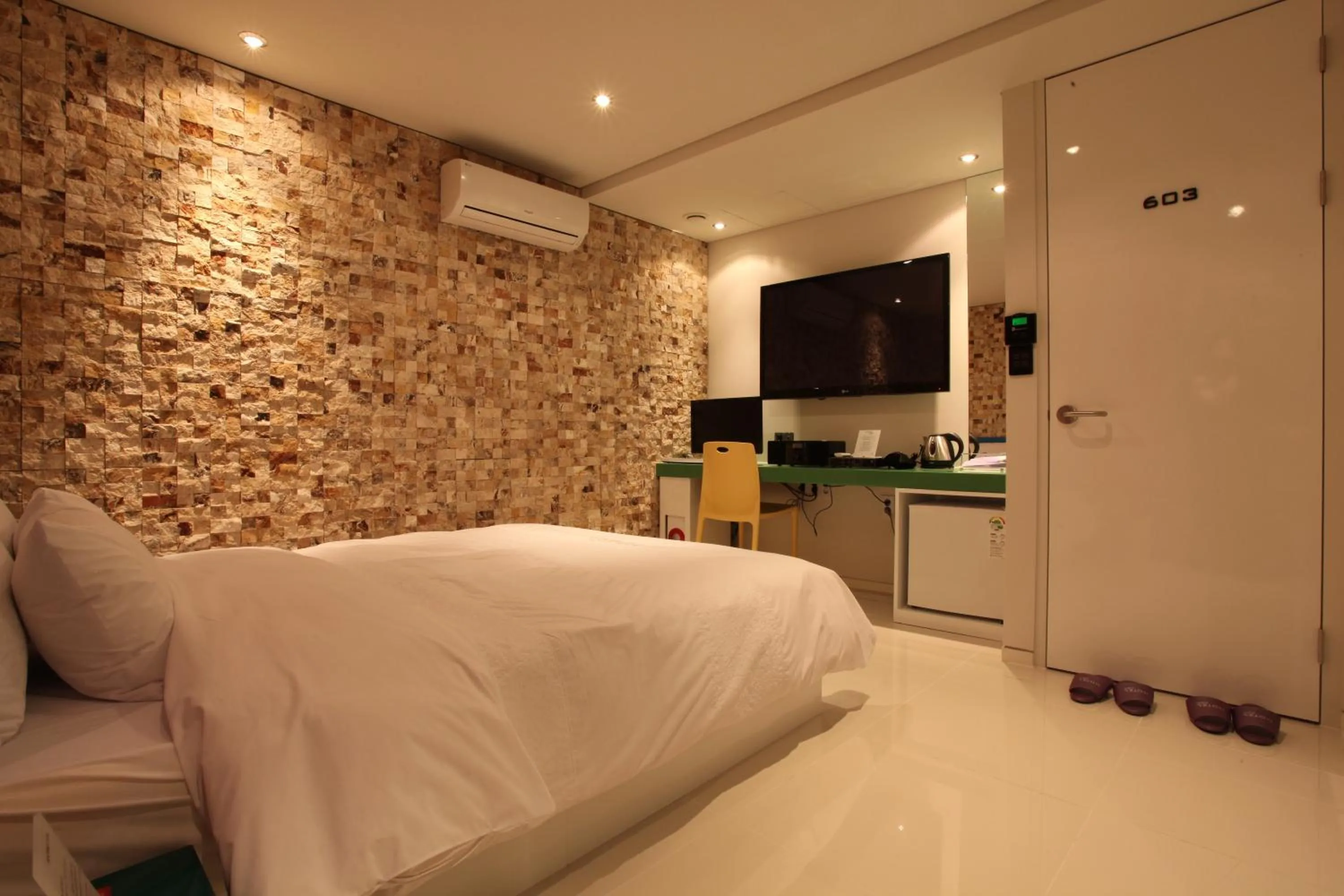 Bed in Hotel POP3 Jongno