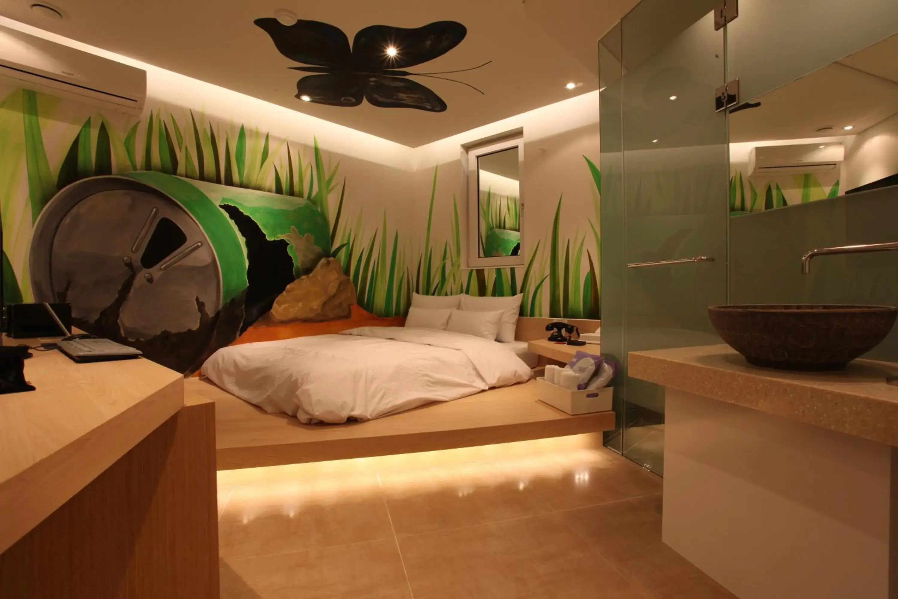 Bedroom, Bed in Hotel POP3 Jongno Bedroom, Bed in Hotel POP3 Jongno