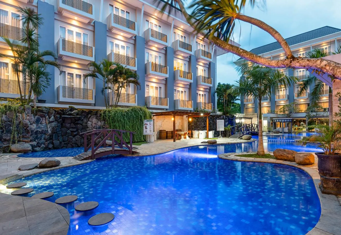 Pool view in Swiss-Belhotel Danum Palangkaraya