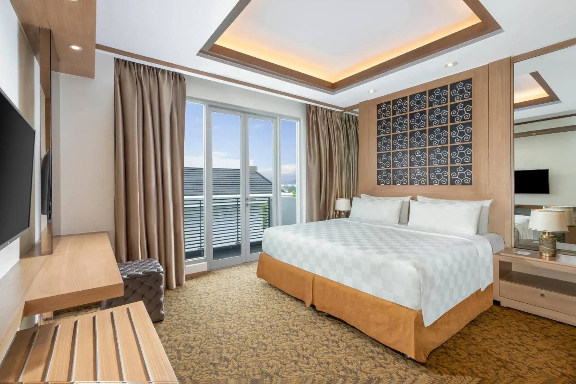 Bed in Swiss-Belhotel Danum Palangkaraya Bed in Swiss-Belhotel Danum Palangkaraya