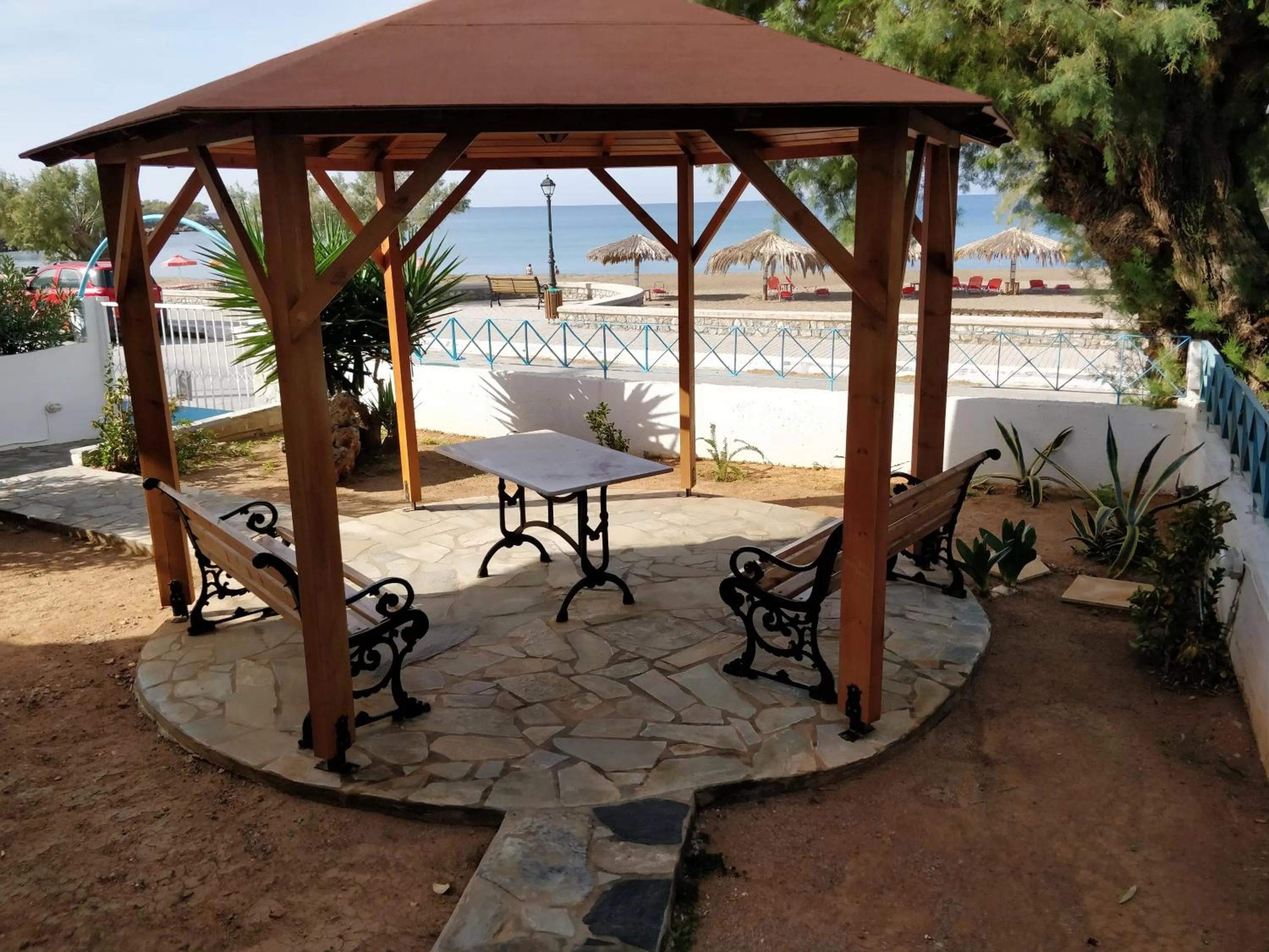 Patio in Sifis Studios