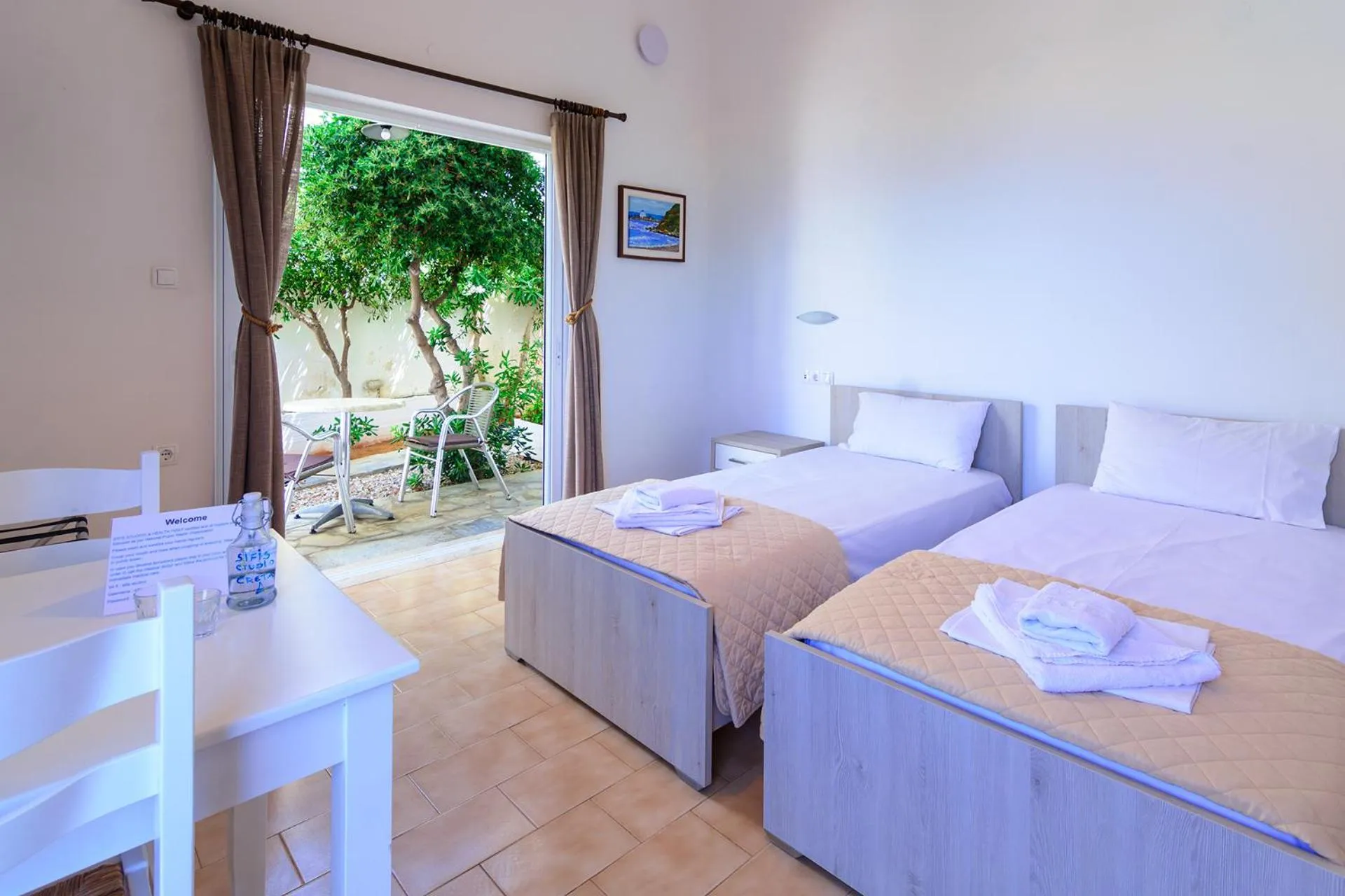 Bed in Sifis Studios