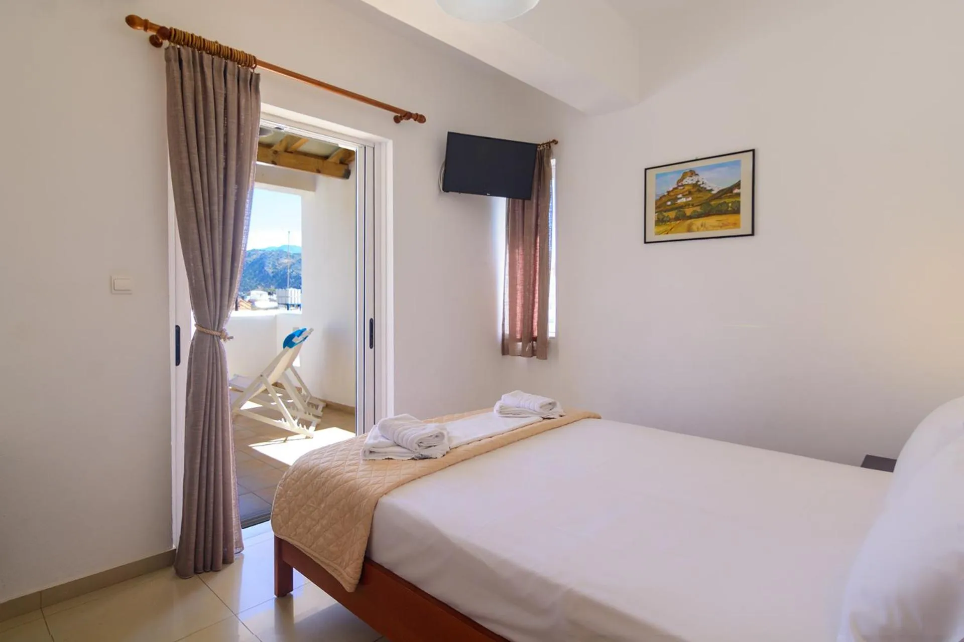 Bedroom, Bed in Sifis Studios