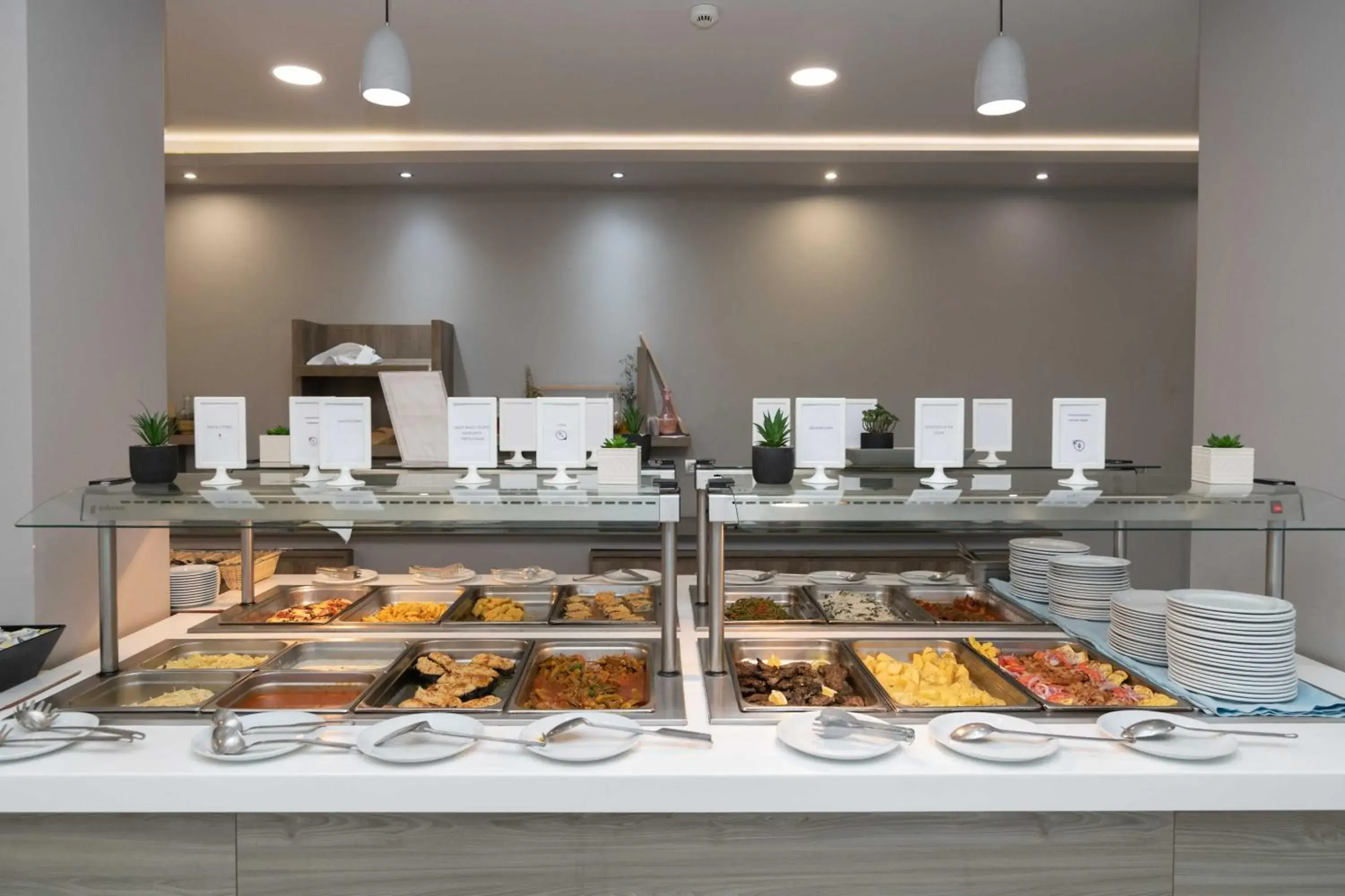 Buffet breakfast in Karras Grande Resort Buffet breakfast in Karras Grande Resort